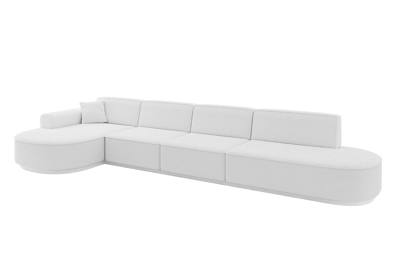 Ecksofa MARI-L3-v3 Weiß - Quelle 01