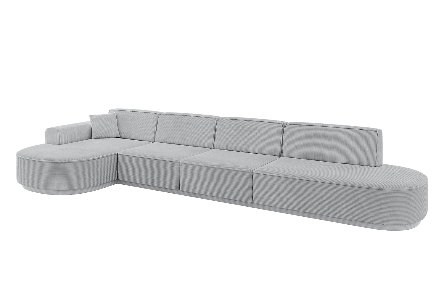 Ecksofa MARI-L3-v3 Grau - Poso 110