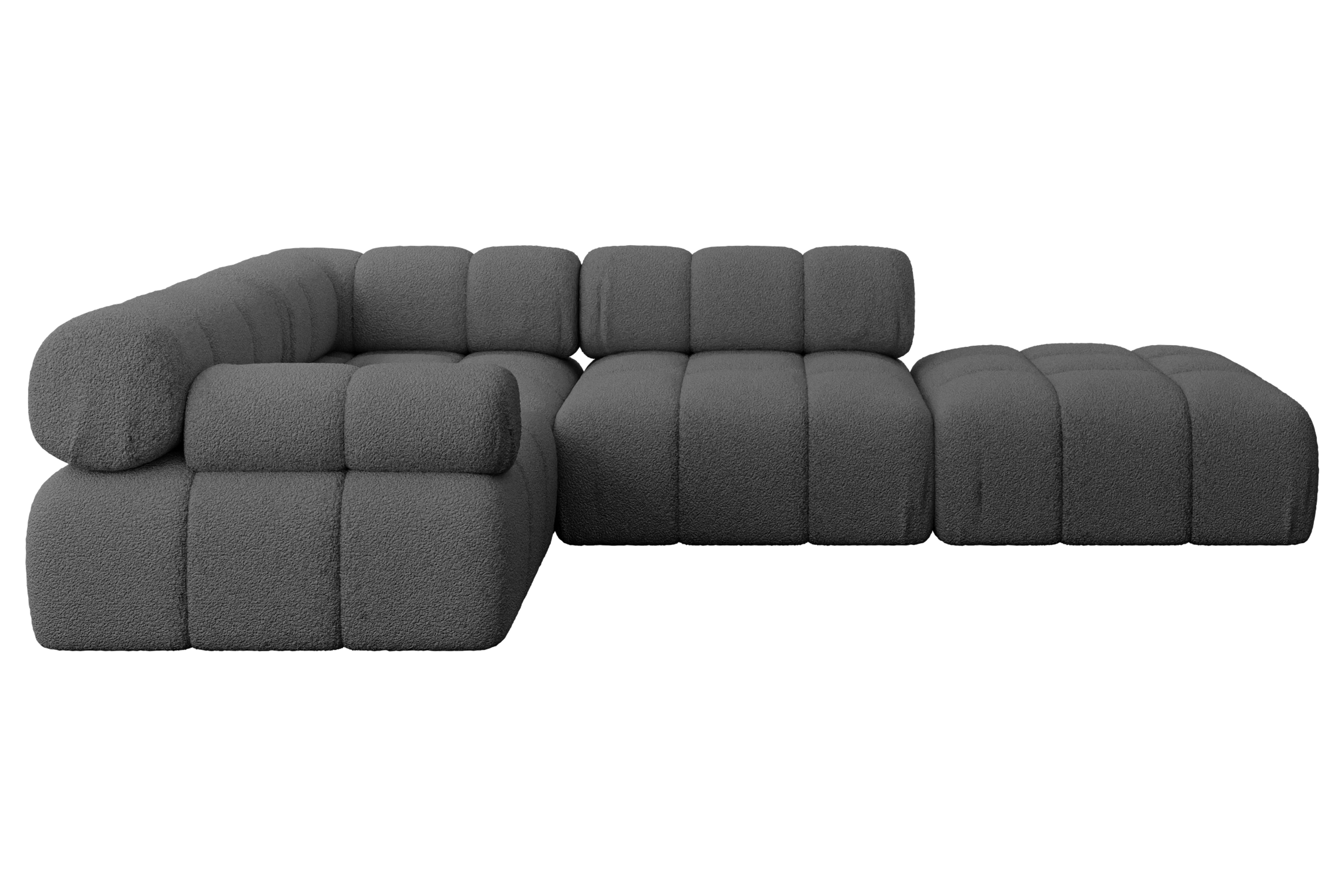 Ecksofa Felto-L1 Grau - Quelle 92