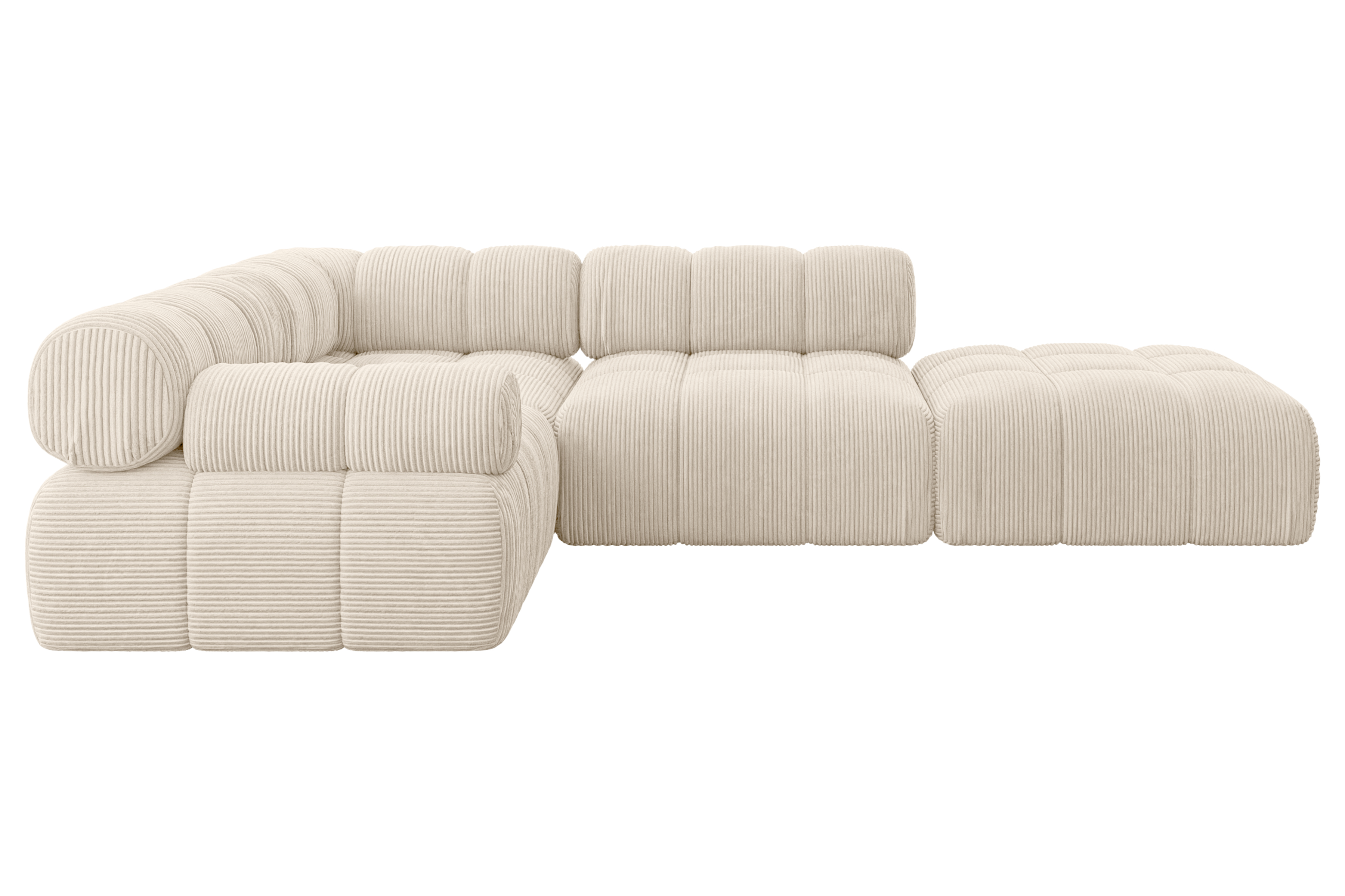 Ecksofa Felto-L1 Beige - Poso 105