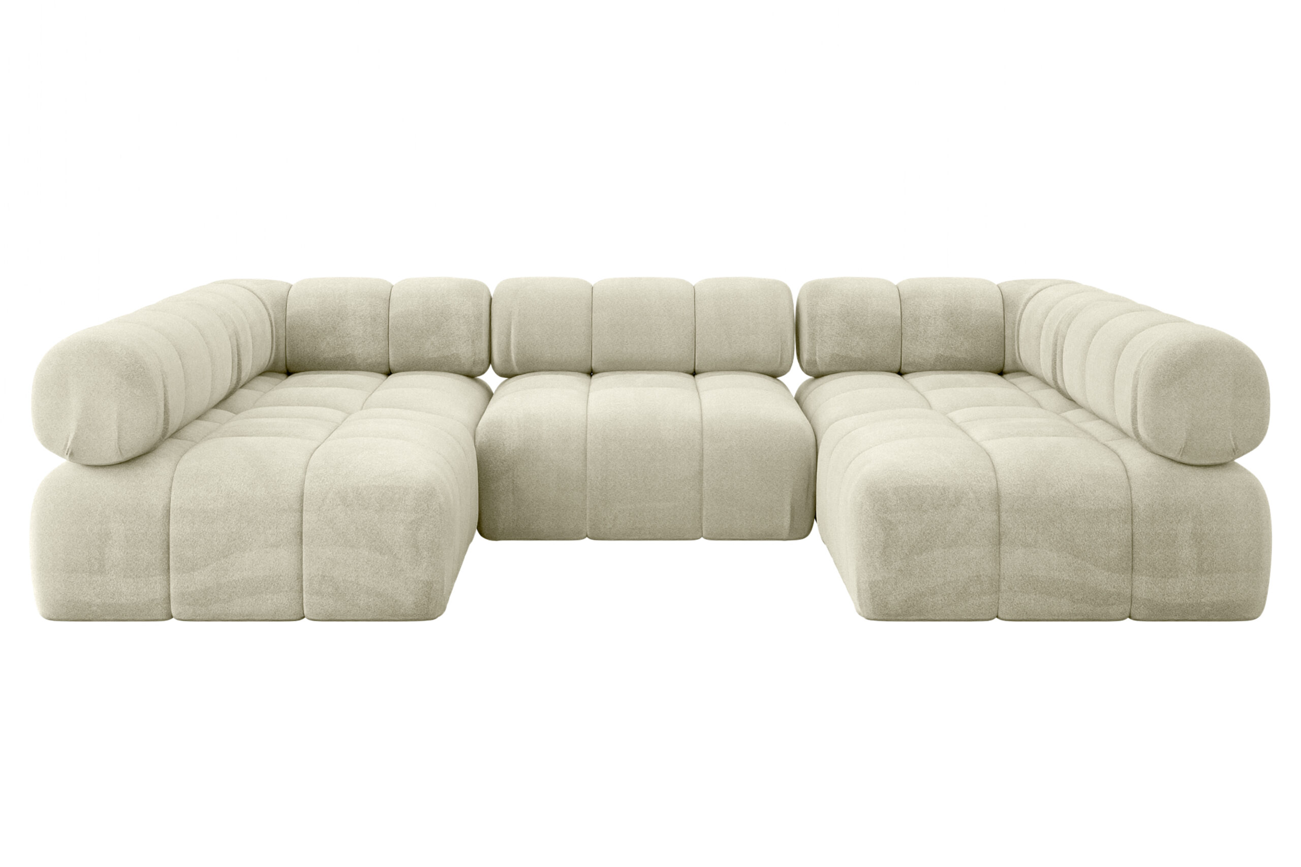 Wohnlandschaft Garvo-U1 Beige - Monolith 4