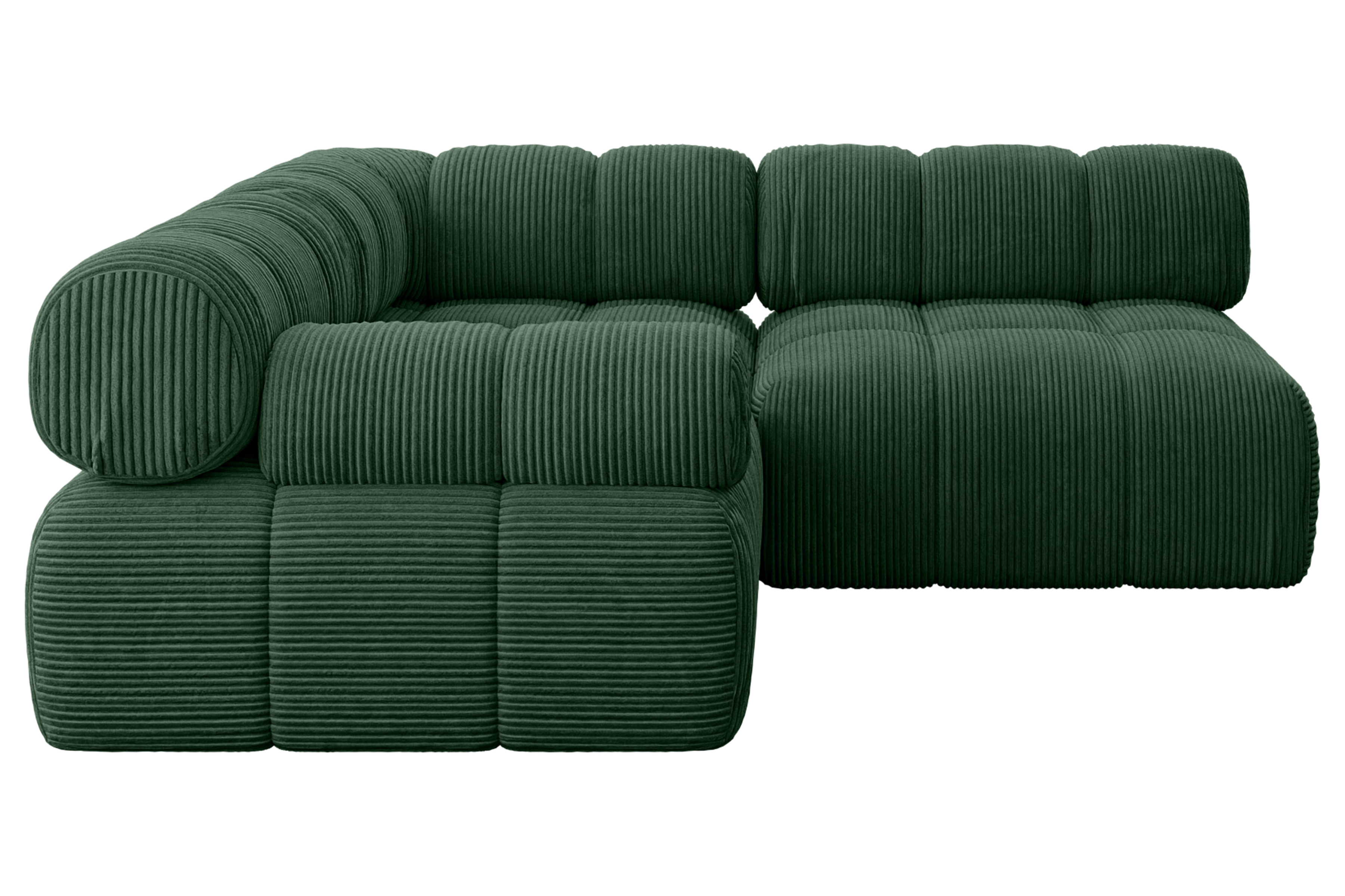 Ecksofa Mende-L1 Grün - Poso 14