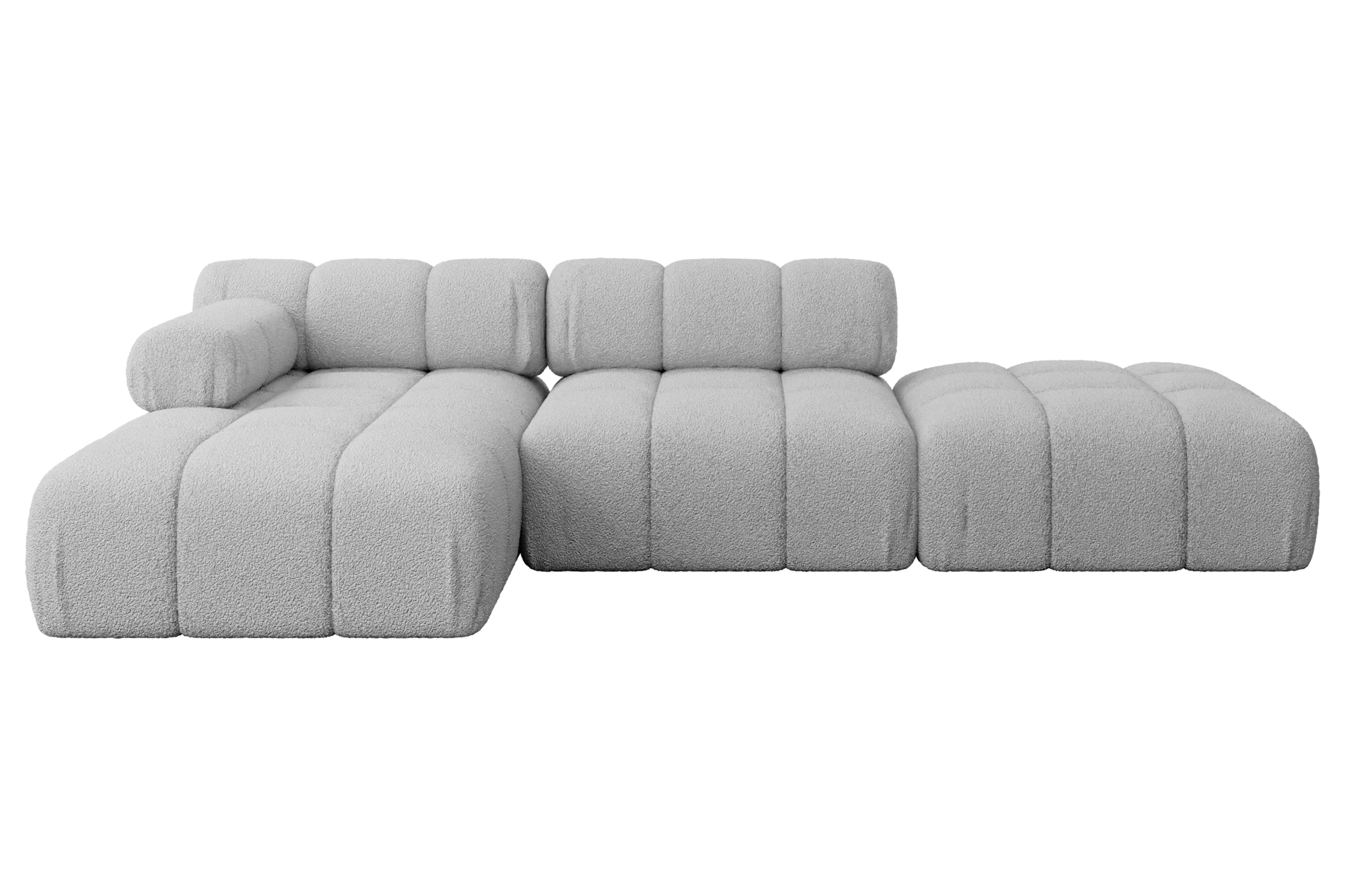 Ecksofa Lizur-L1 Hellgrau - Quelle 83
