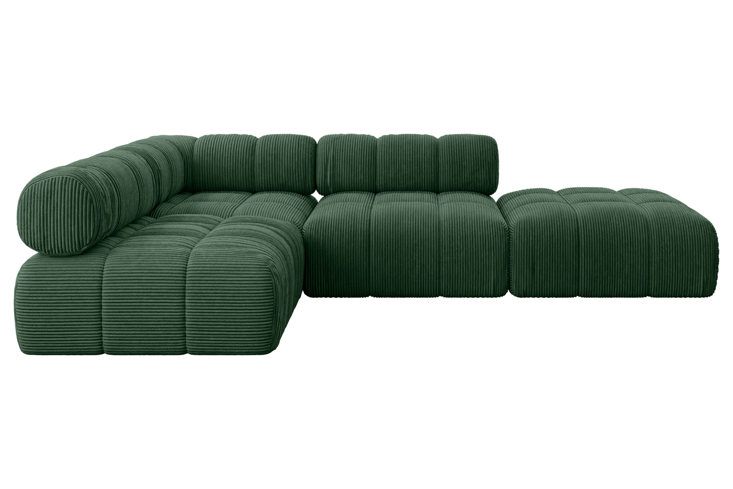 Ecksofa Favio-L1 Grün - Poso 14