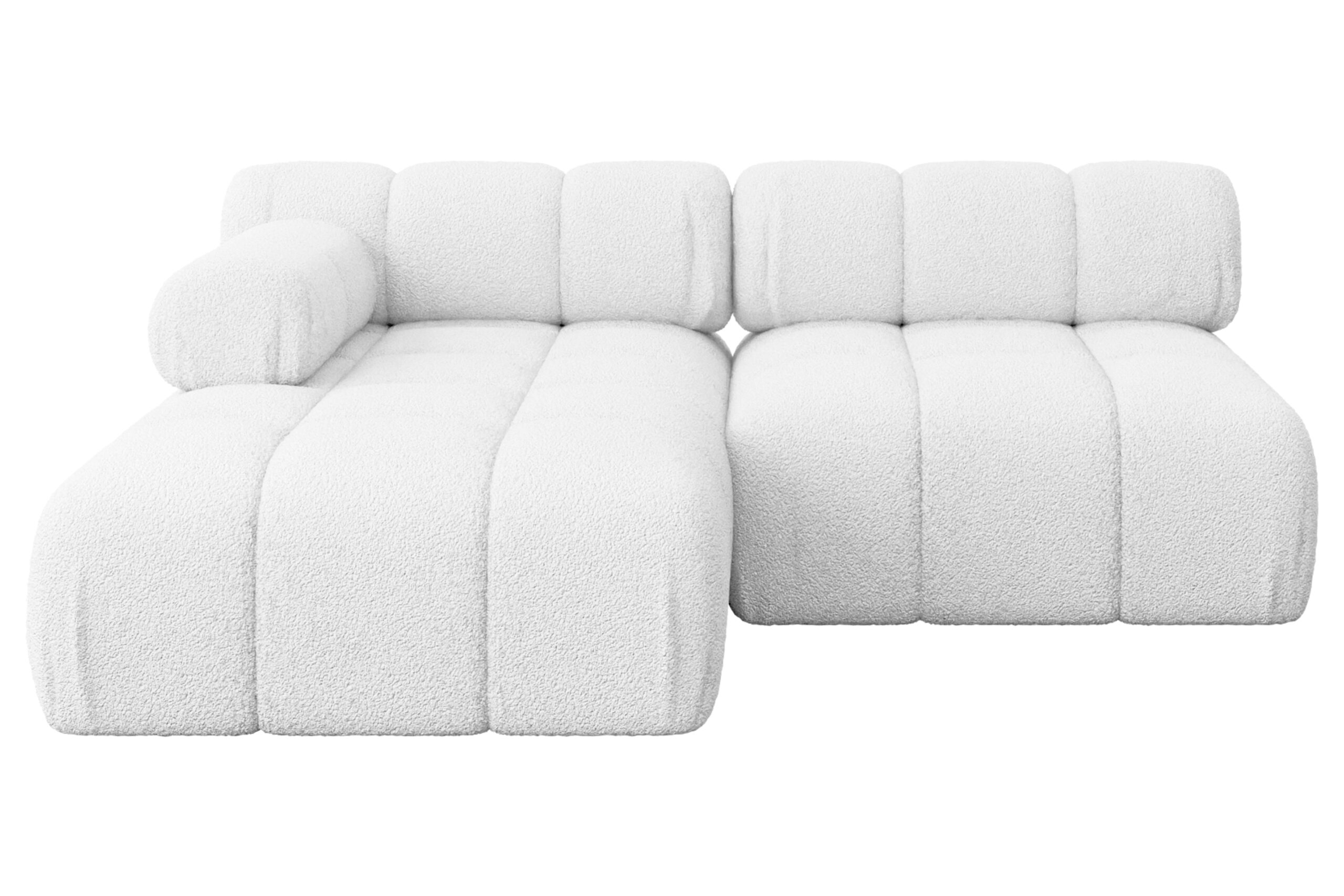 Ecksofa Razon-L1 Weiß - Quelle 01