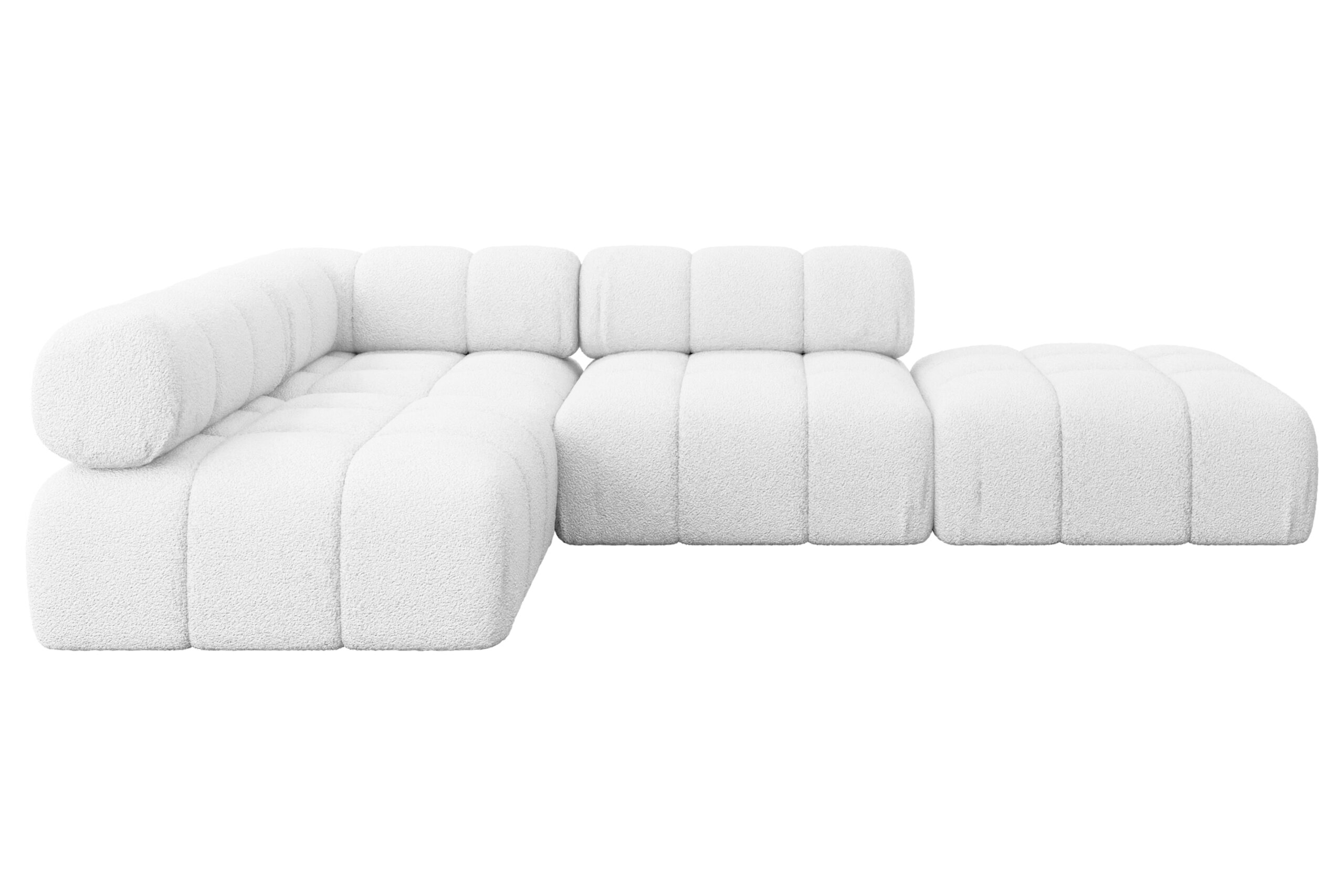 Ecksofa Favio-L1 Weiß - Quelle 01