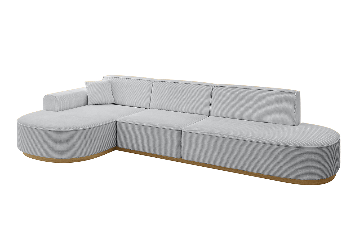 Ecksofa MARI-L2-v2 Grau - Poso 110