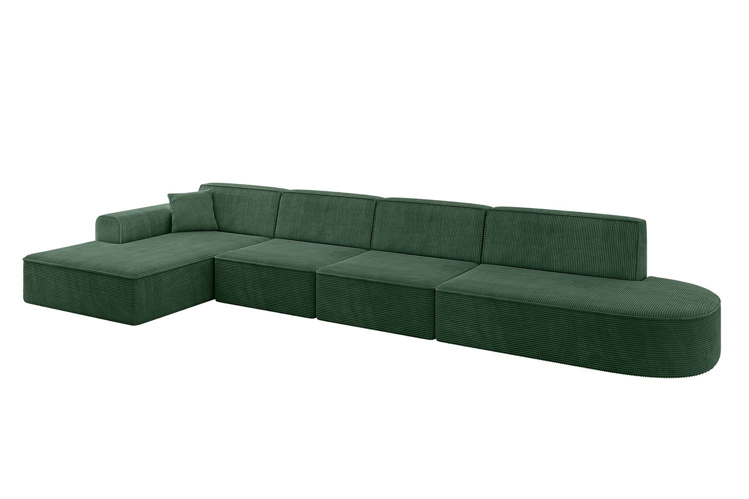 Ecksofa IREA-L3-v3 Grün - Poso 14