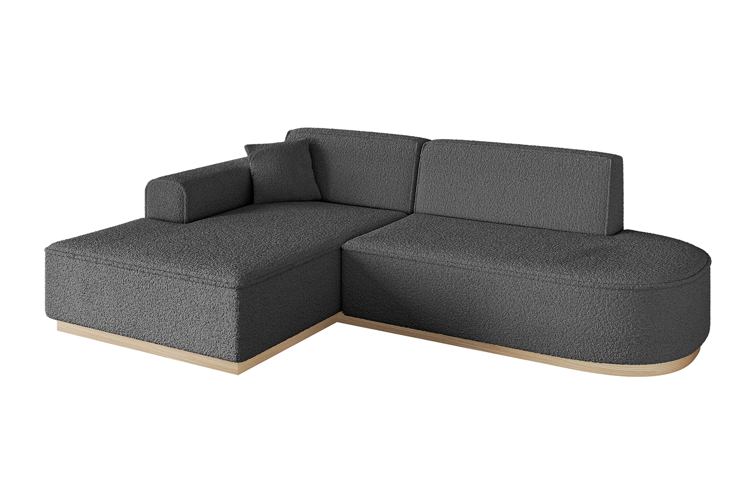 Ecksofa IREA-L1 Grau - Quelle 92