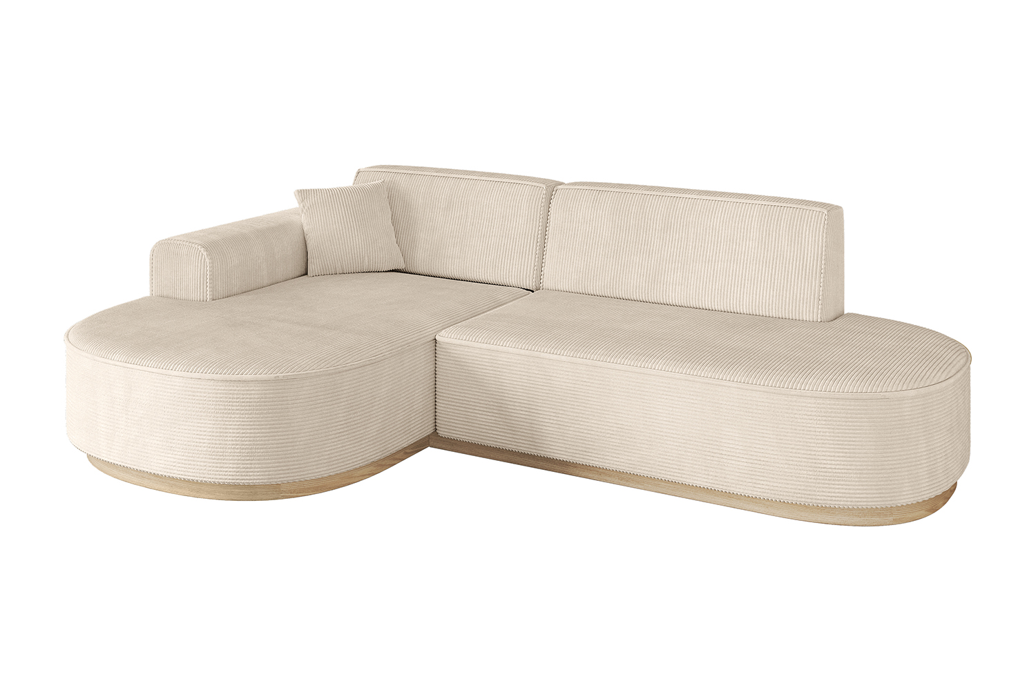 Ecksofa MARI-L1-v1 Beige - Poso 105