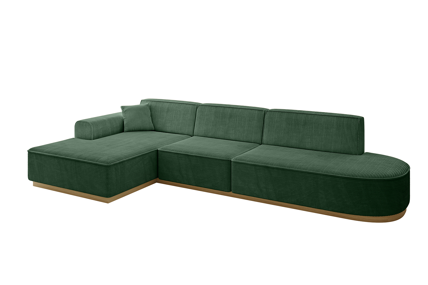 Ecksofa IREA-L2-v2 Grün - Poso 14