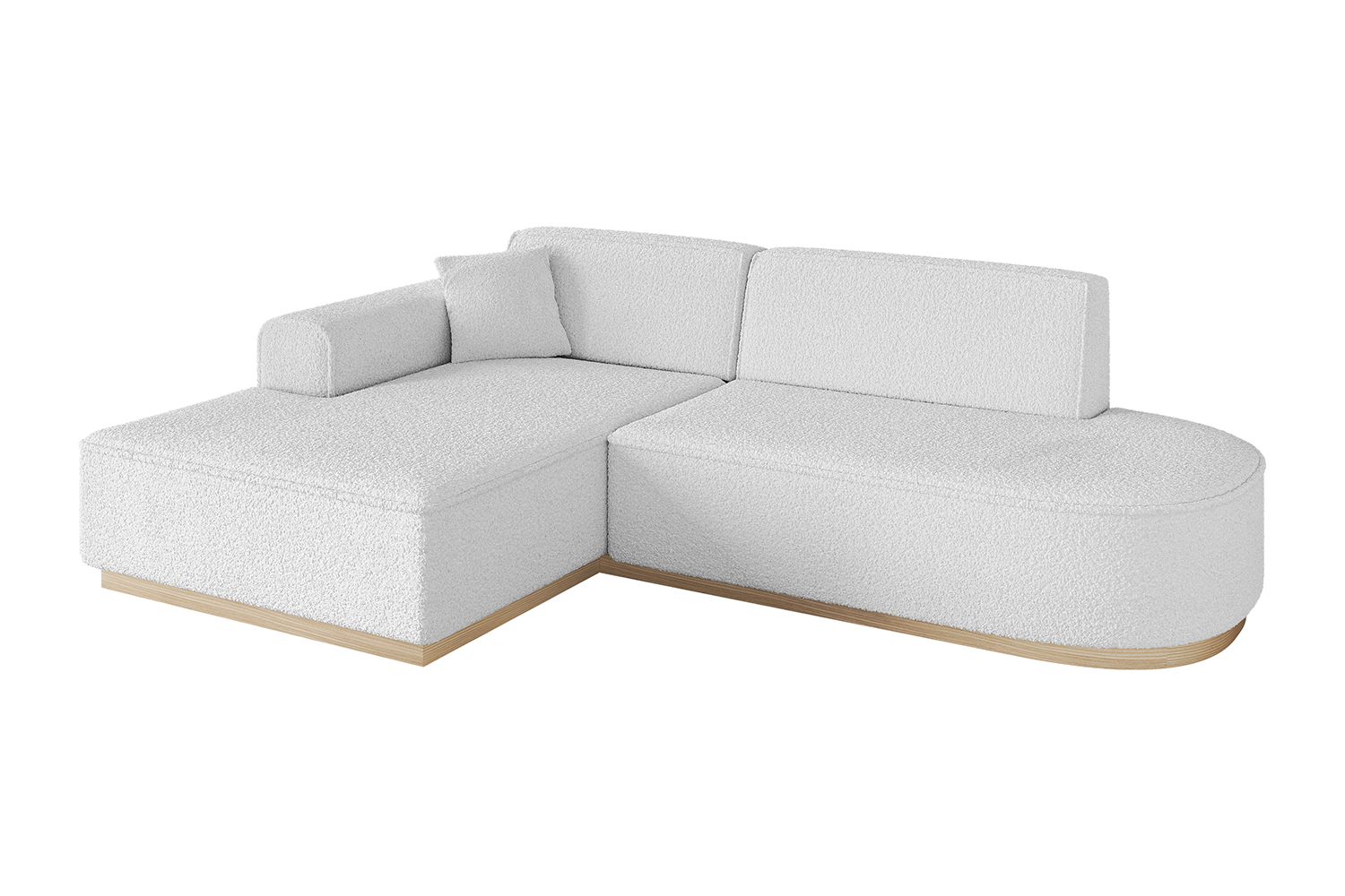 Ecksofa IREA-L1 Weiß - Quelle 01