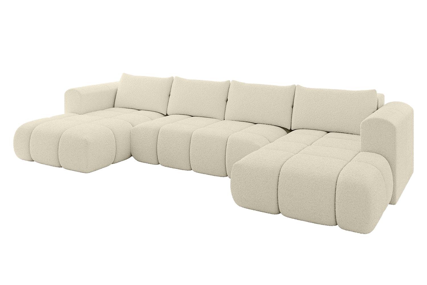 Wohnlandschaft CLOUD-U Beige - Quelle 02