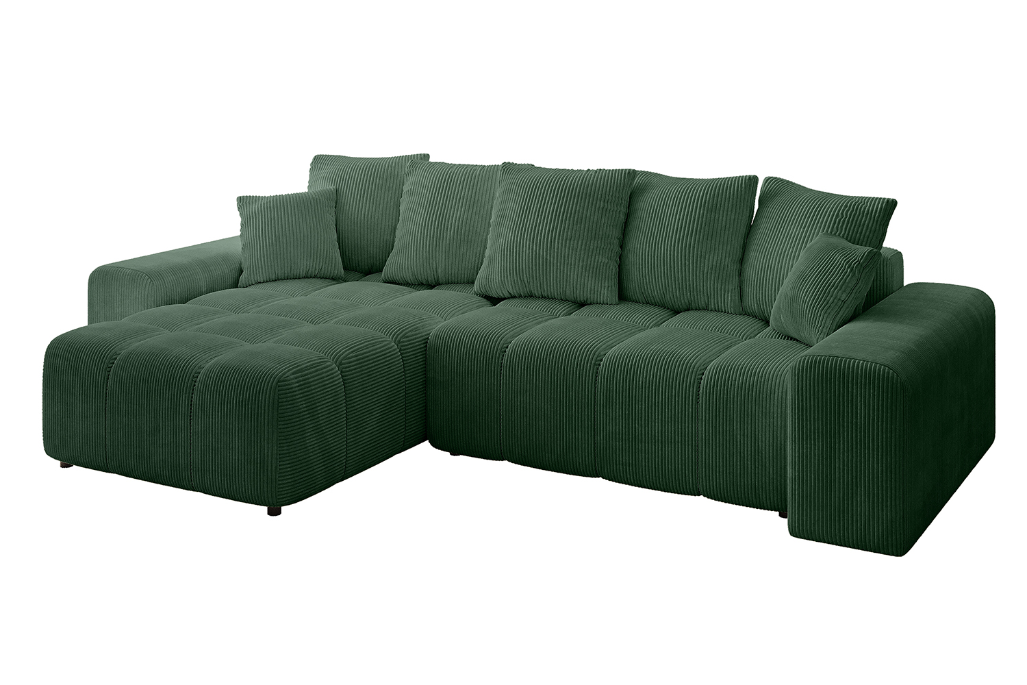 Ecksofa ENIL-L Grün - Poso 14