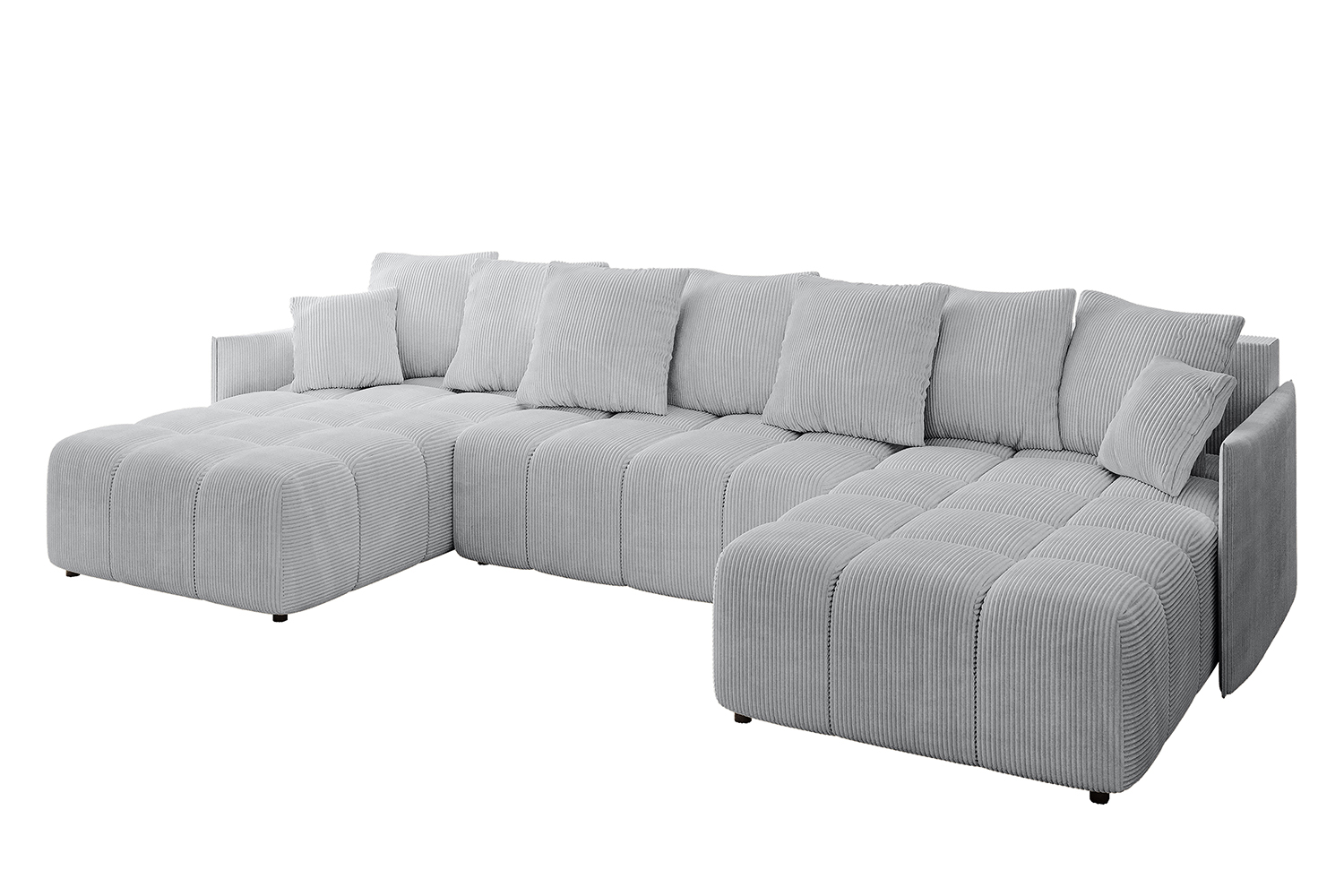 Wohnlandschaft LONLI-U Grau - Poso 110
