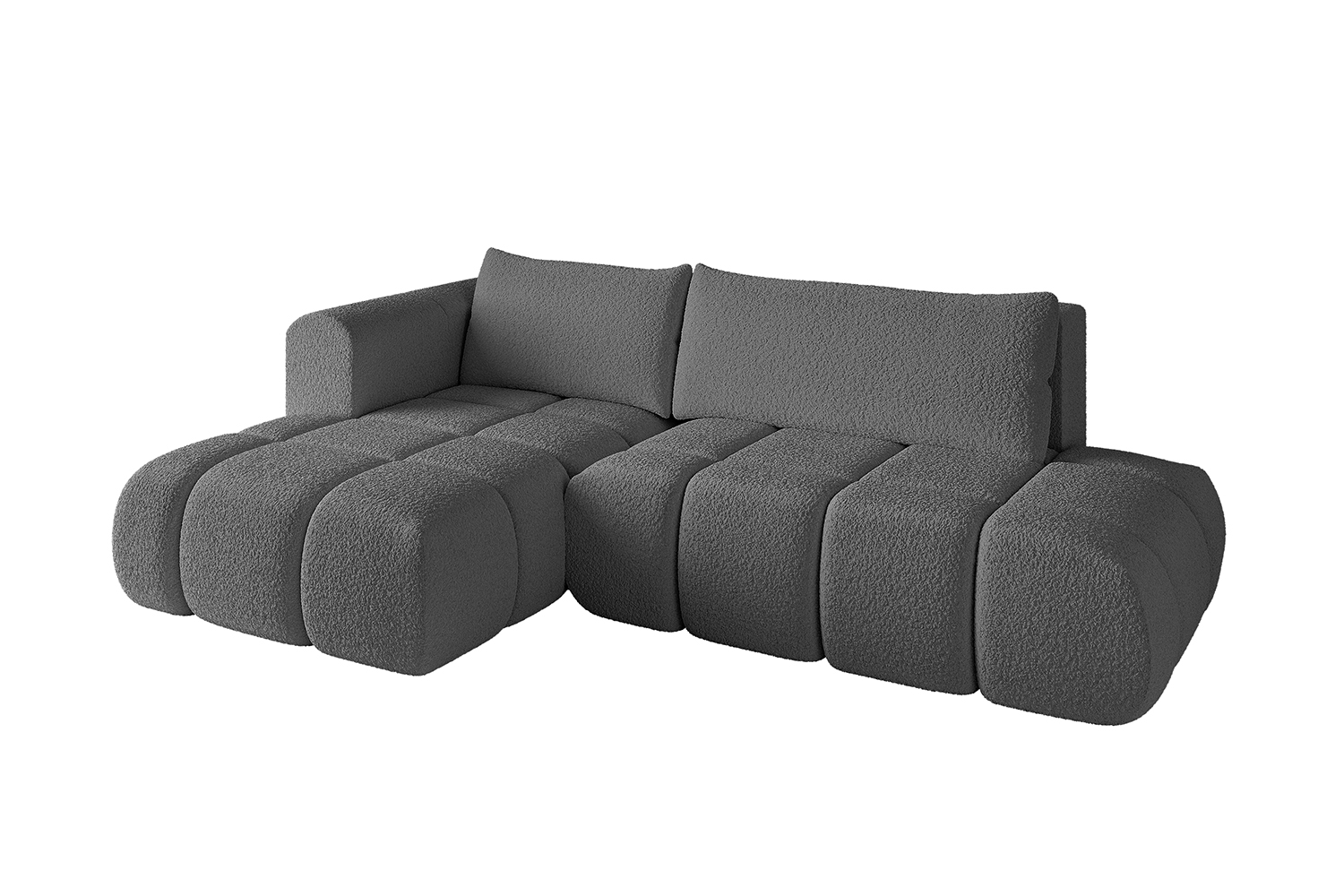 Ecksofa CLOUD-L Grau - Quelle 92