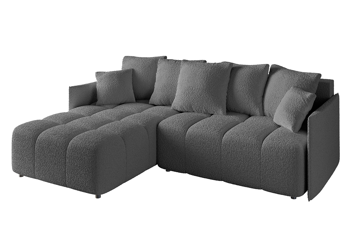 Ecksofa LONLI-L Grau - Quelle 92