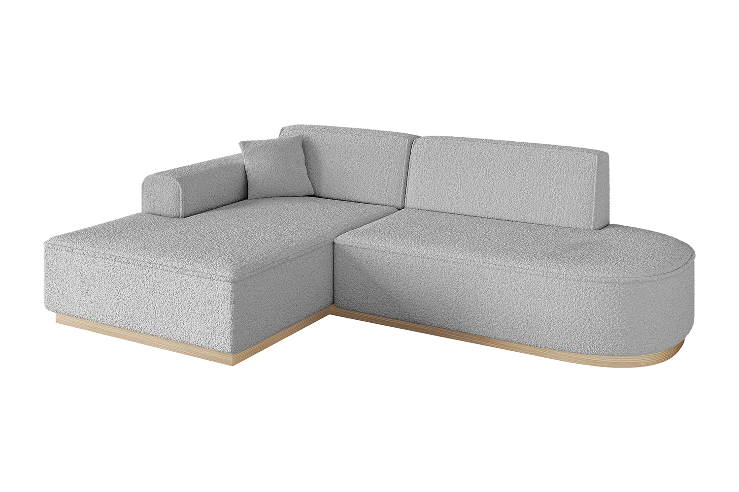 Ecksofa IREA-L1 Hellgrau - Quelle 83