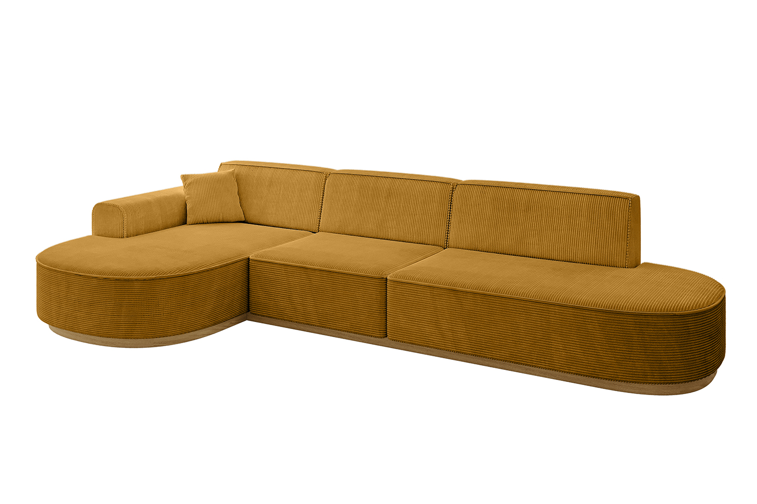 Ecksofa MARI-L2-v2 Senfgelb - Poso 42