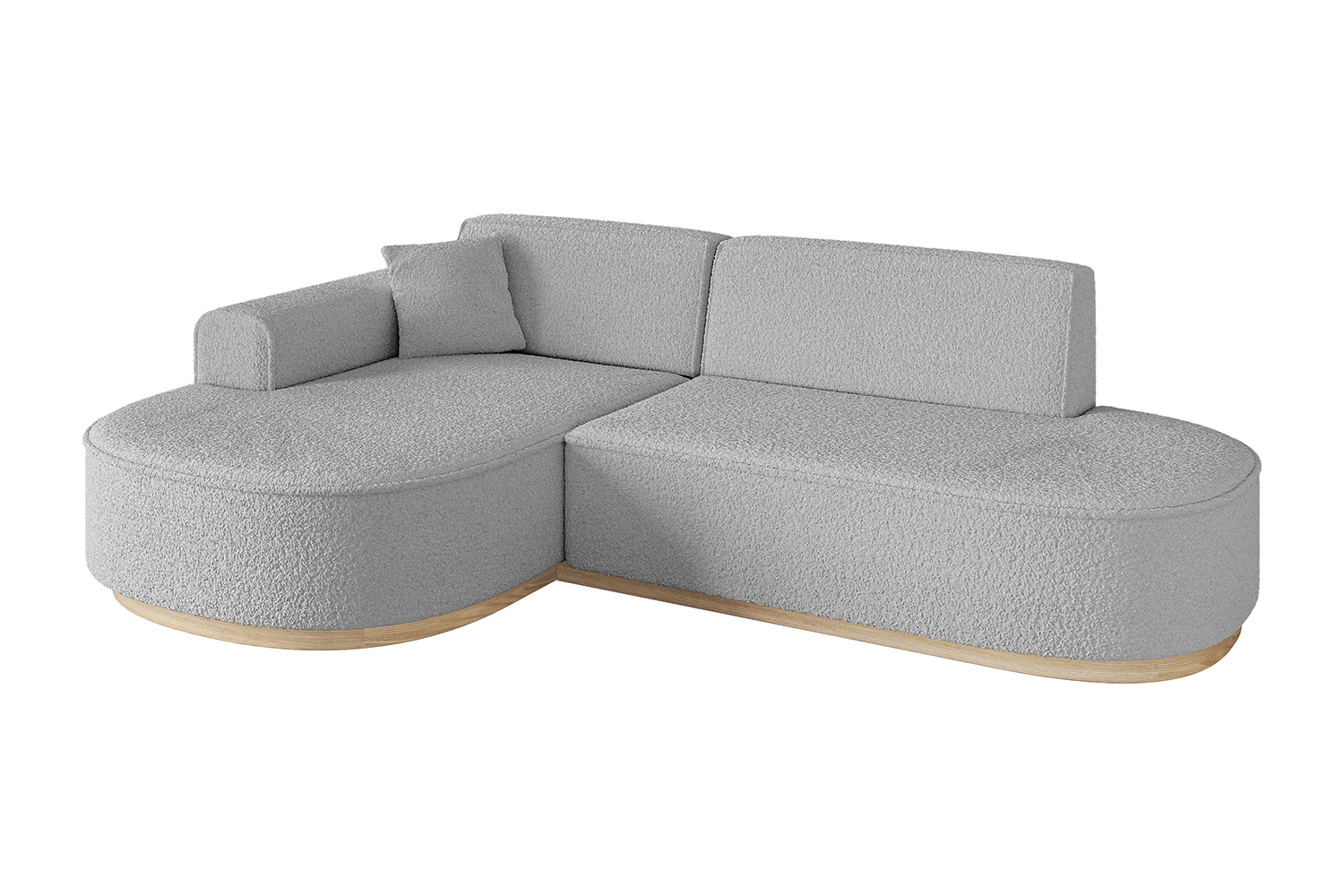 Ecksofa MARI-L1-v1 Hellgrau - Quelle 83