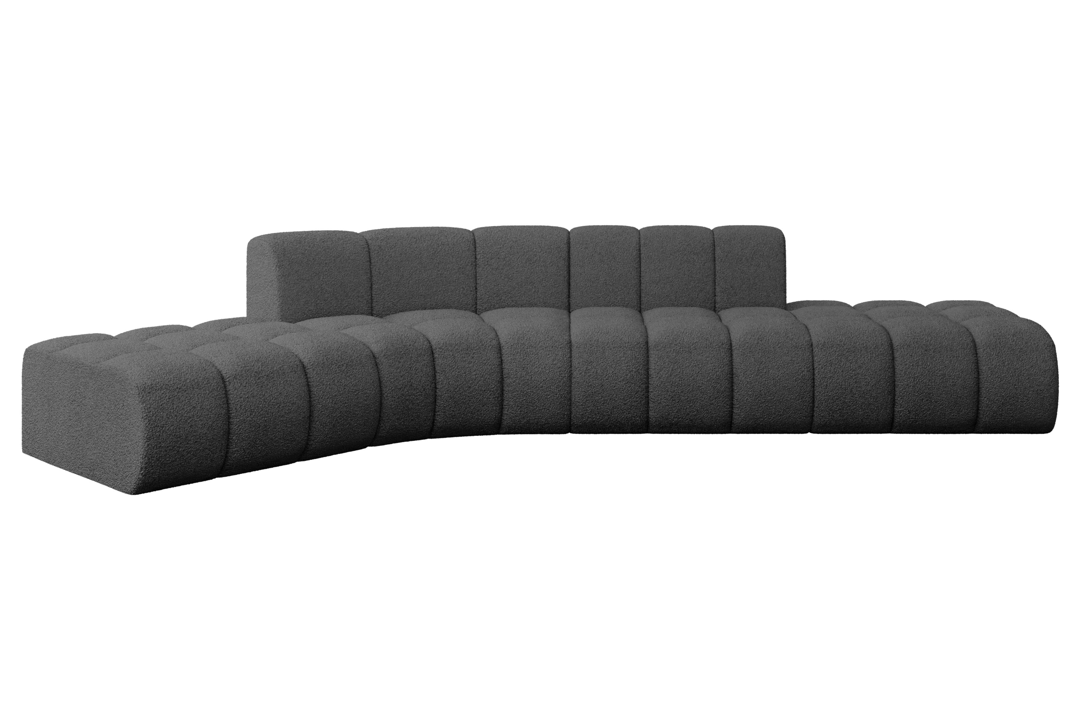 Ecksofa Solven-L1 Grau - Quelle 92