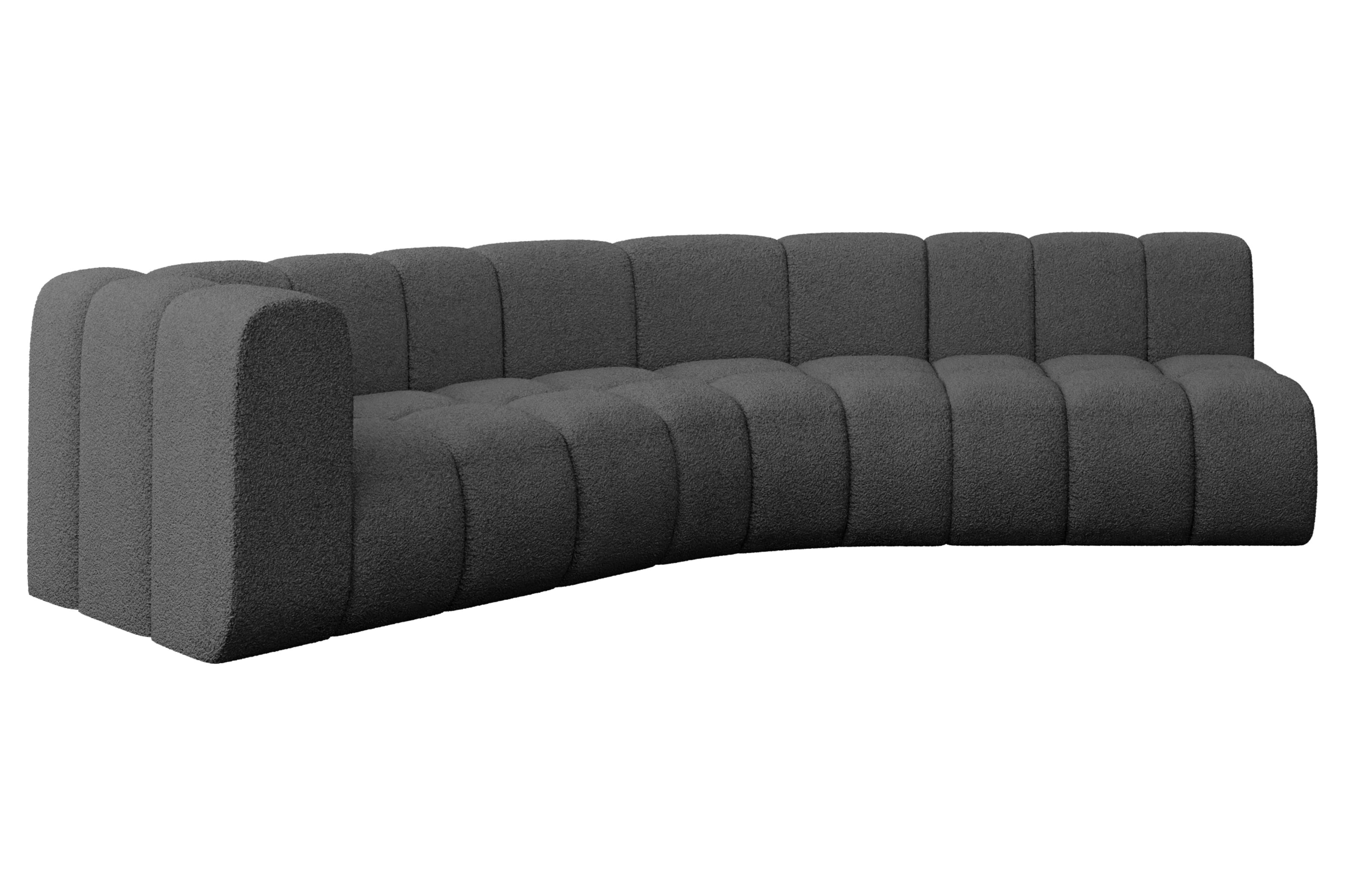 Ecksofa Karex-L1 Grau - Quelle 92
