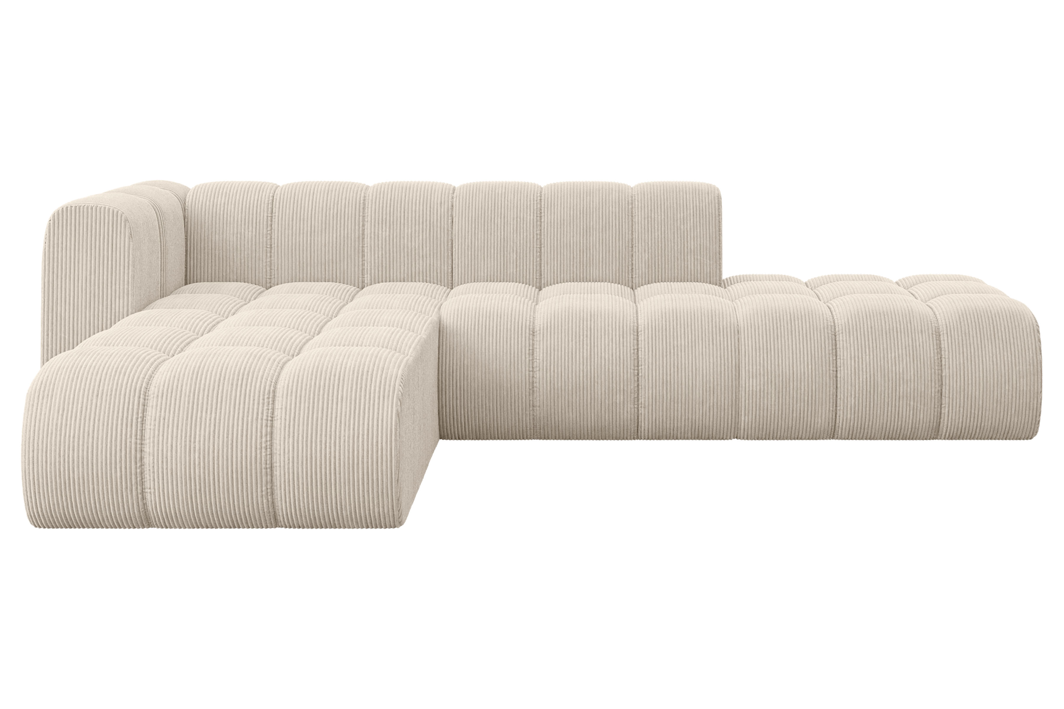 Ecksofa Zuvon-L1 Beige - Poso 105