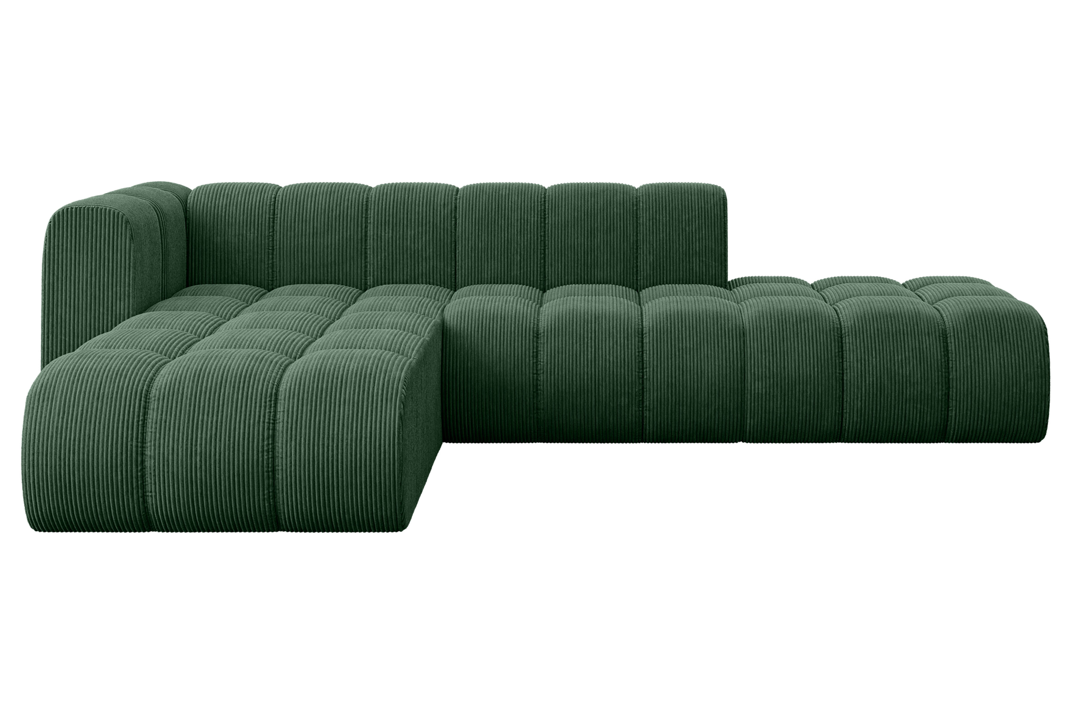 Ecksofa Zuvon-L1 Grün - Poso 14