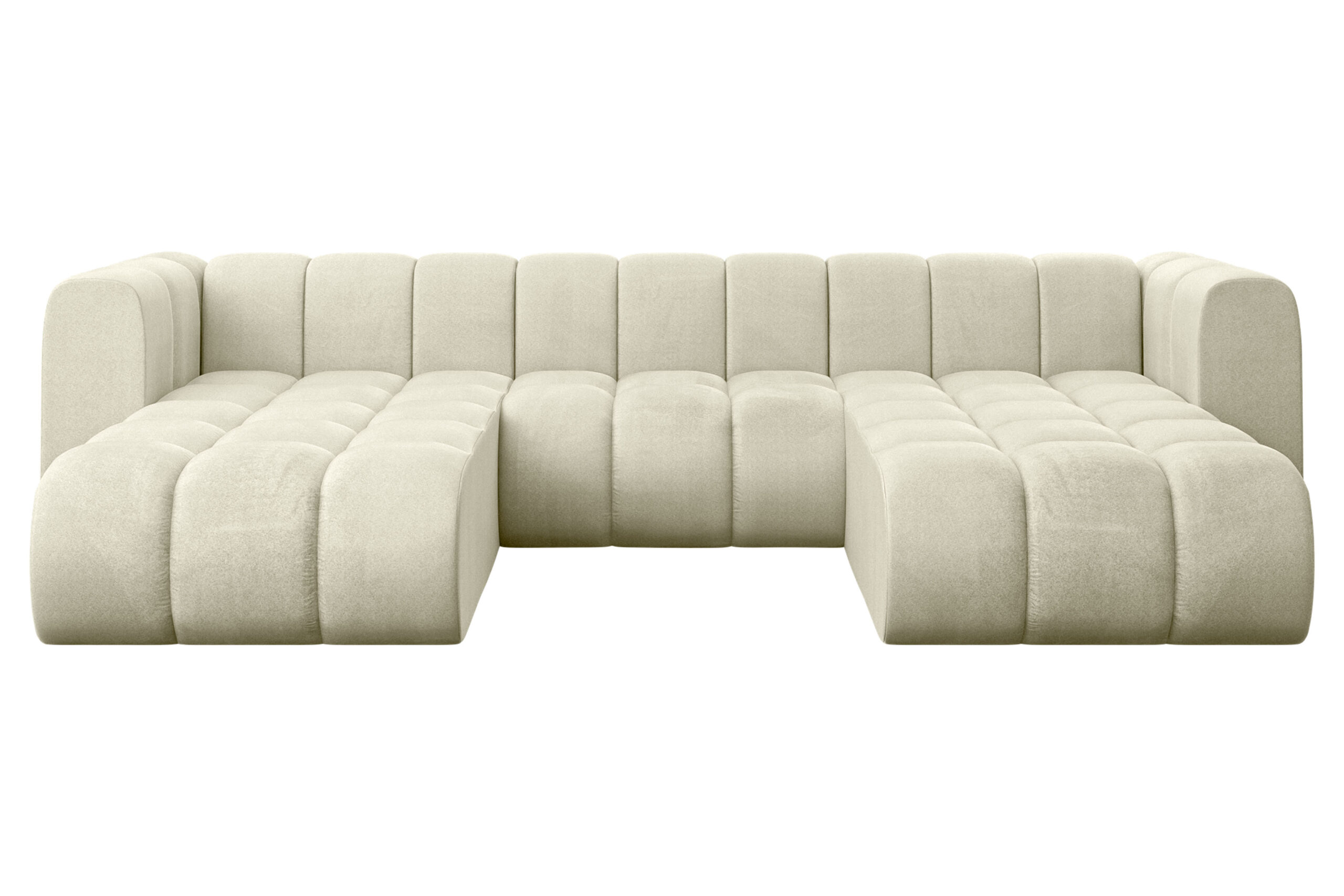 Wohnlandschaft Joren-U1 Beige - Monolith 4