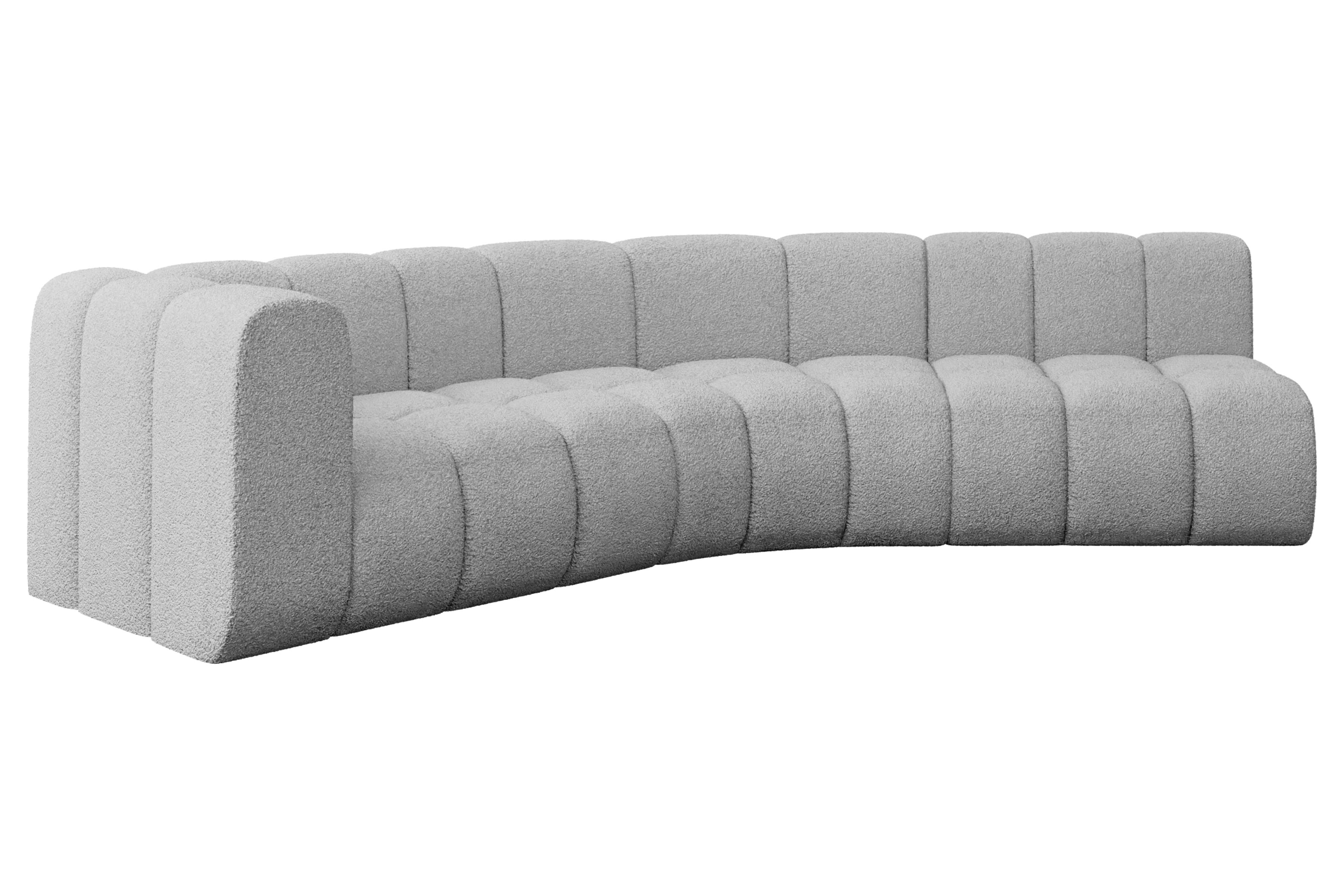 Ecksofa Karex-L1 Hellgrau - Quelle 83
