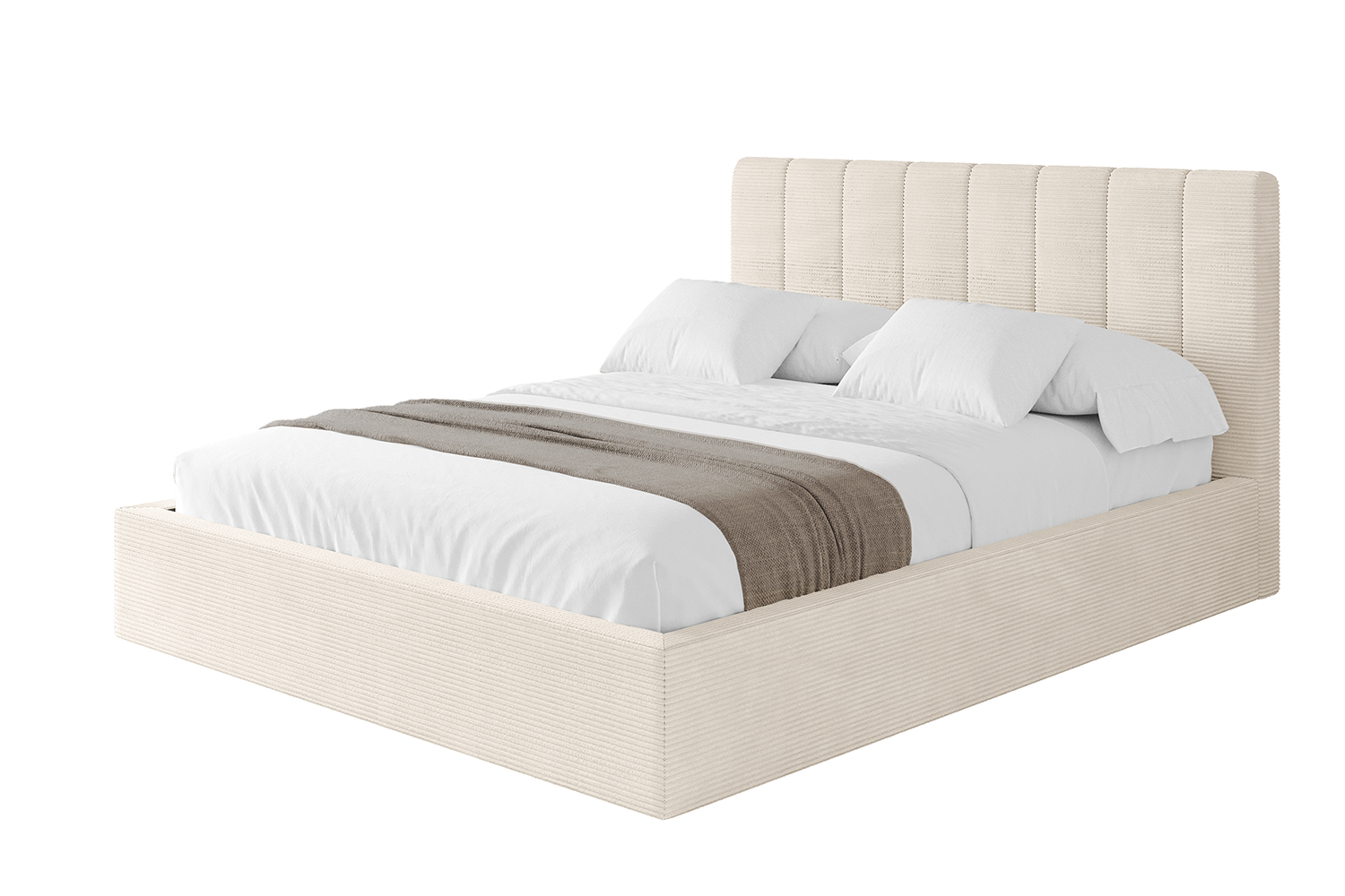 Polsterbett STERA 120x200 cm Beige - Poso 105