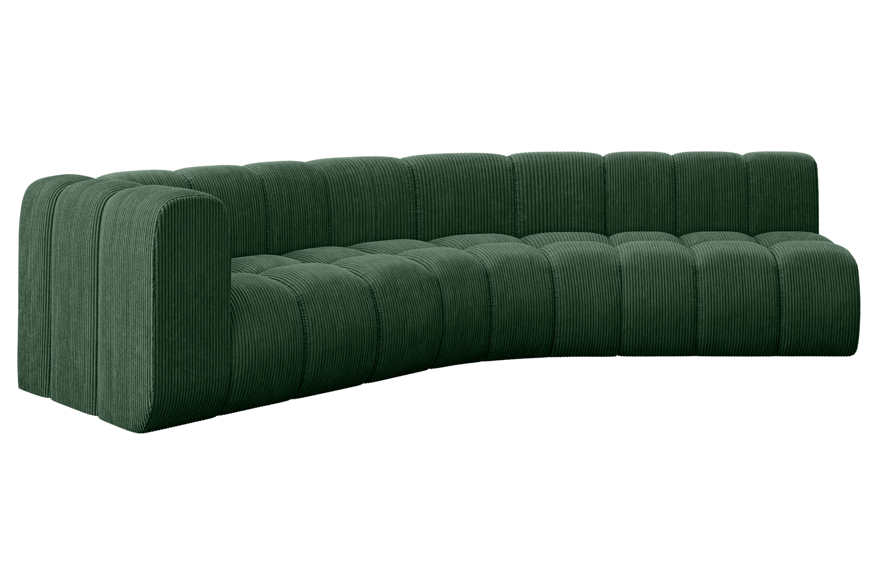 Ecksofa Karex-L1 Grün - Poso 14