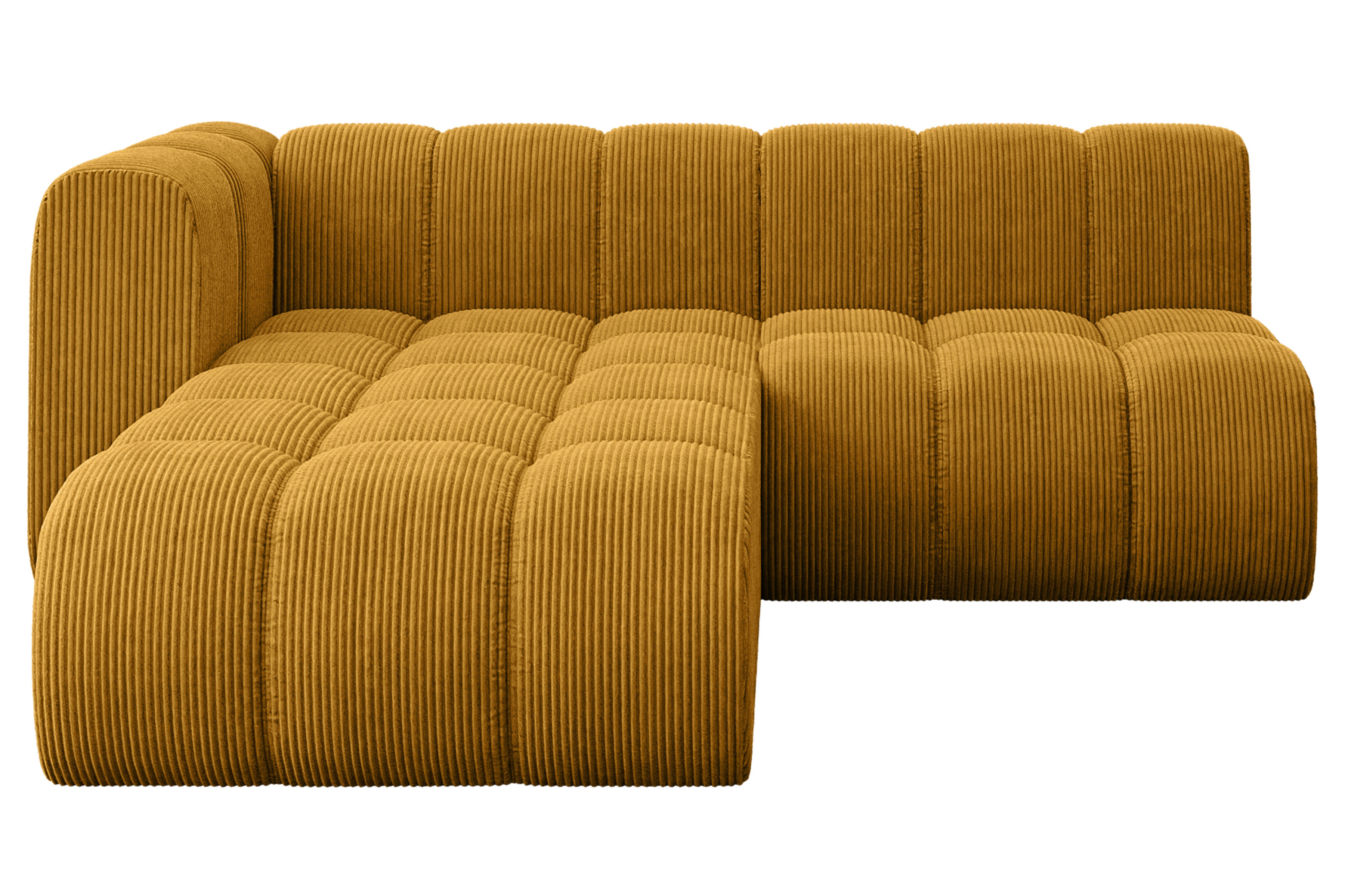 Ecksofa Darnel-L1 Senfgelb - Poso 42