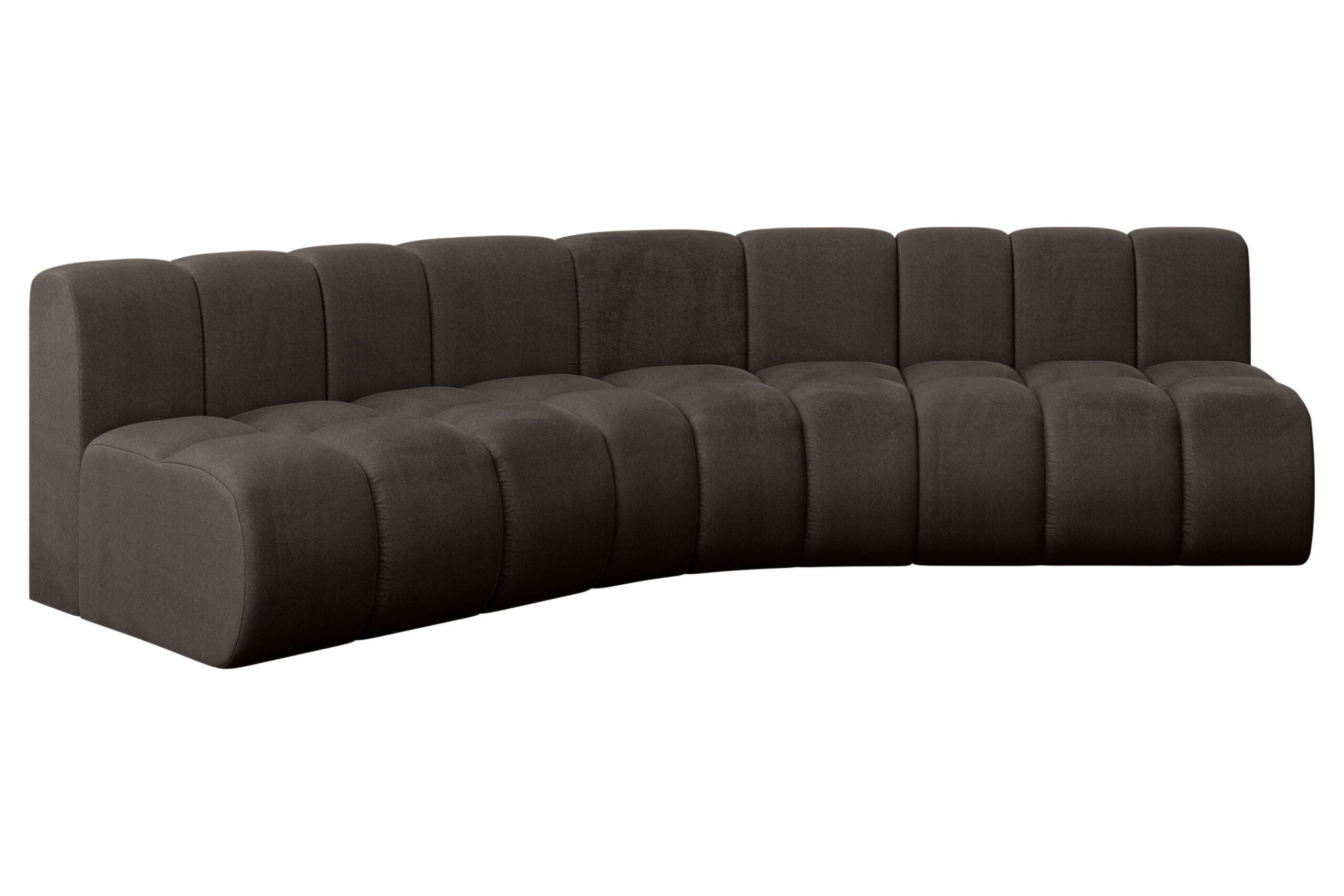 Ecksofa Montra-L1 Braun - Monolith 15