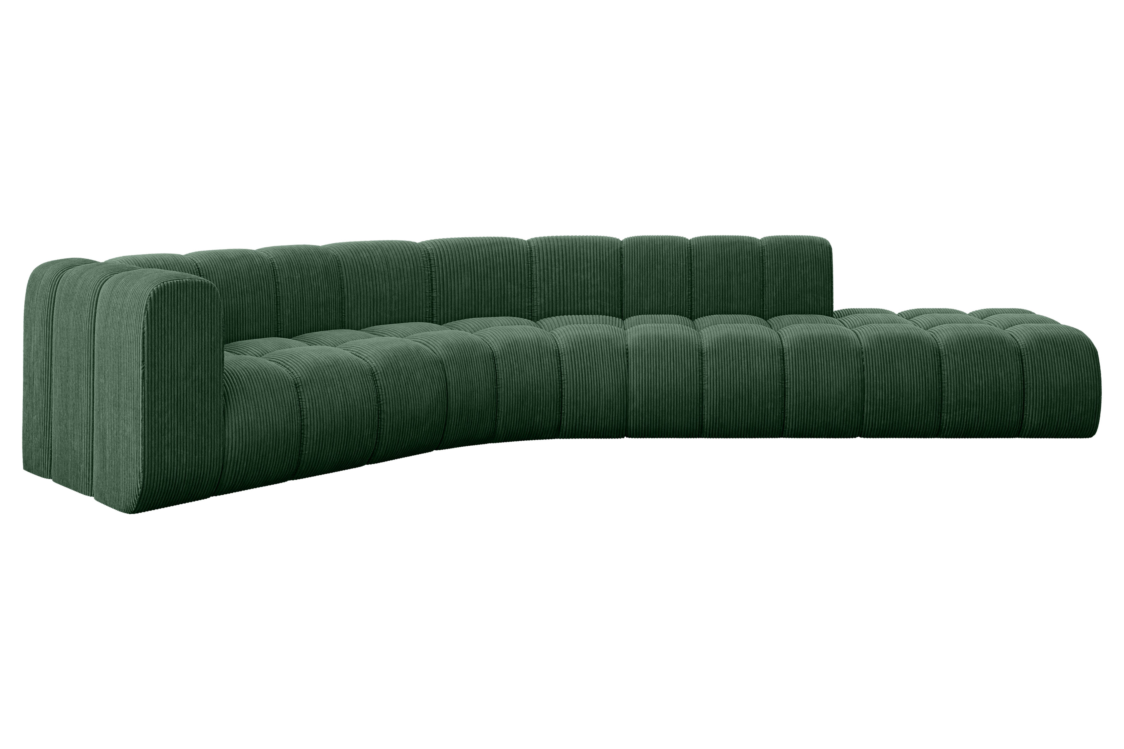 Ecksofa Tilmo-L1 Grün - Poso 14