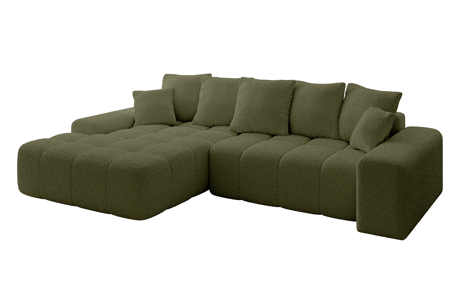 Ecksofa ENSI-L Grün - Quelle 38