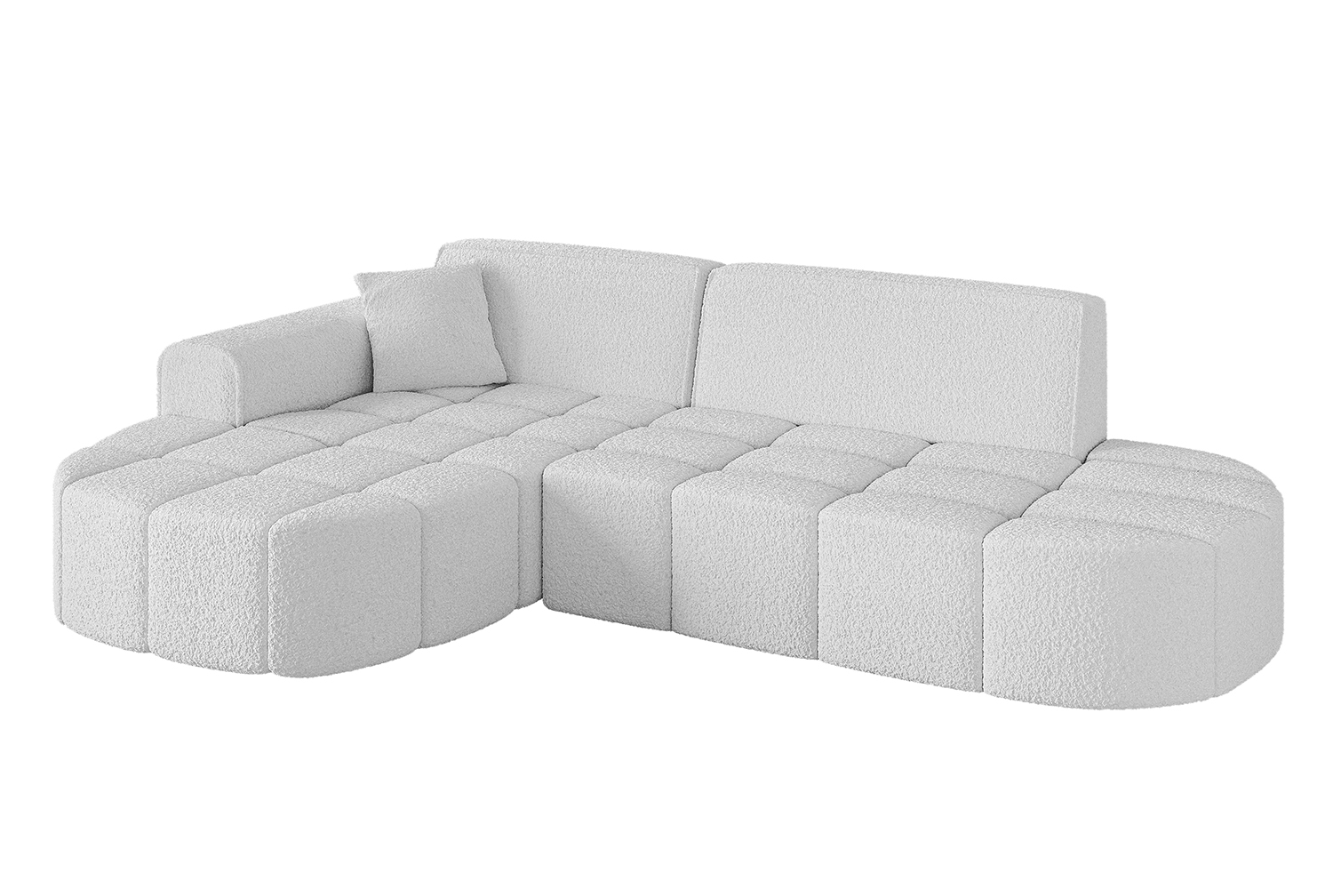 Ecksofa LIVO-L1 Weiß - Quelle 01