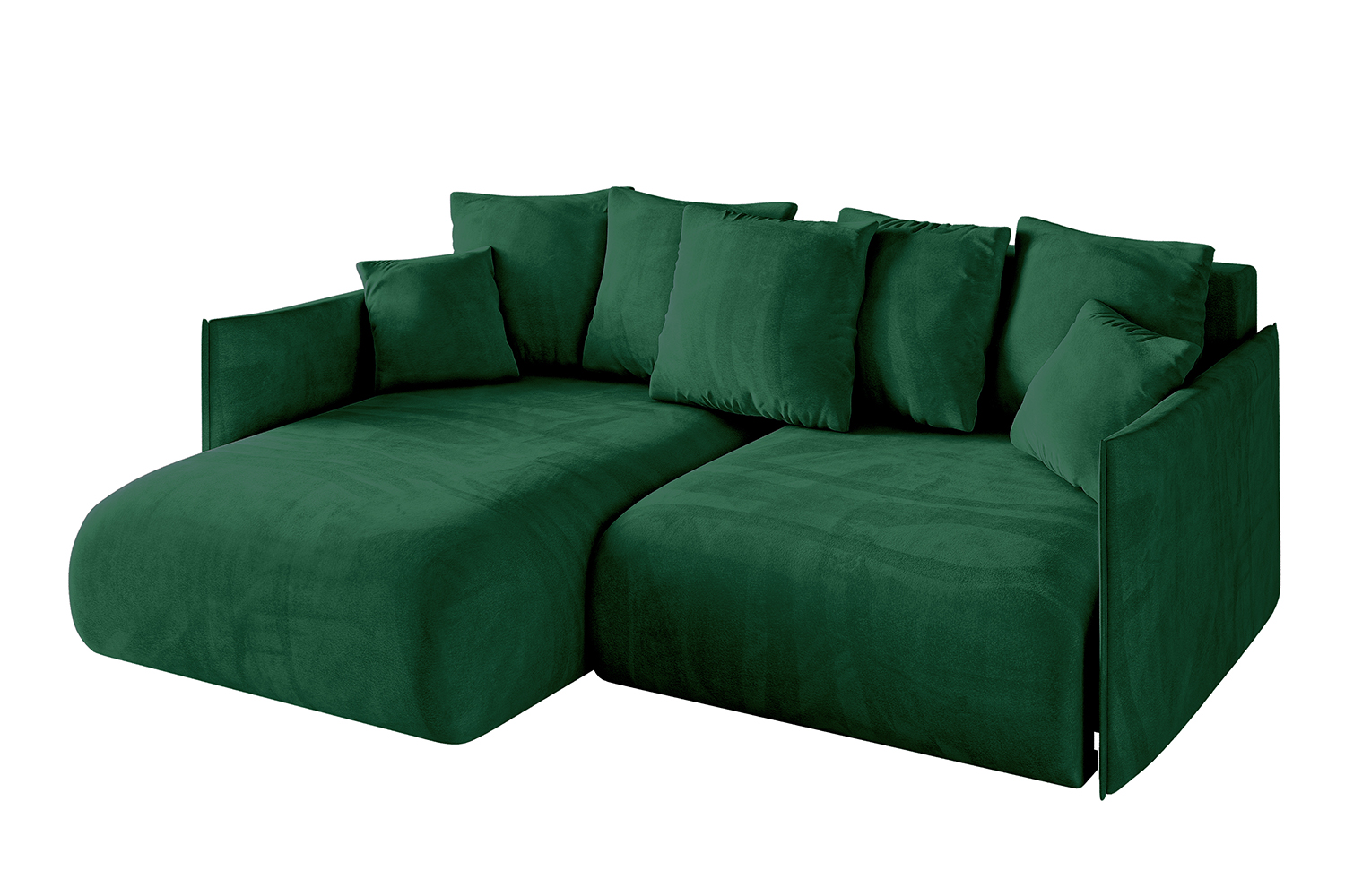 Ecksofa ONESK-L Grün - Kronos 19