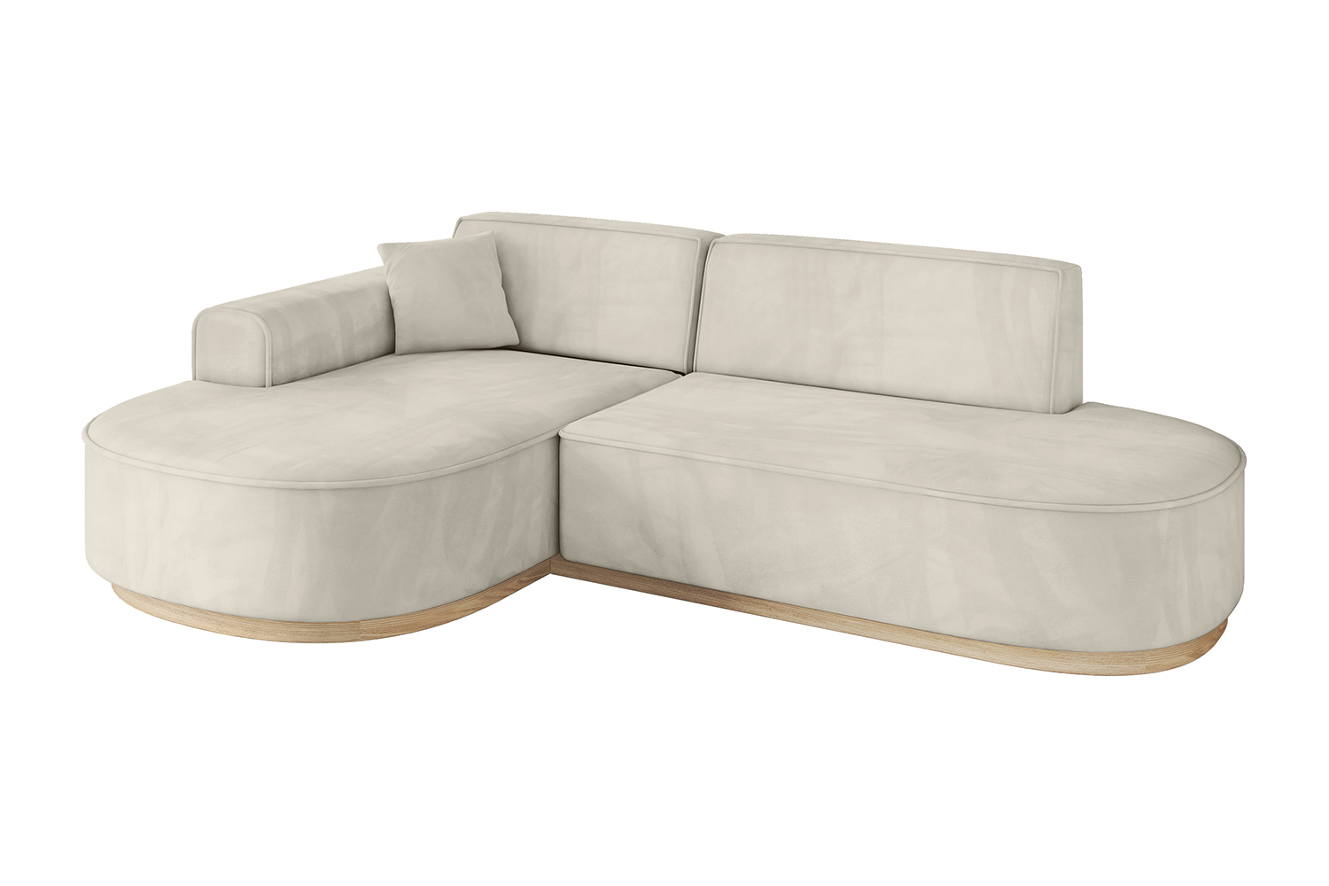 Ecksofa MARI-L1-v1 Beige - Paros 01