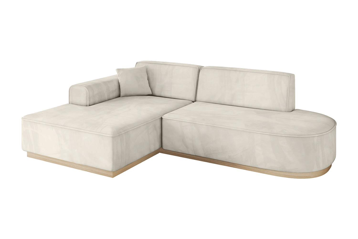 Ecksofa IREA-L1 Beige - Paros 01