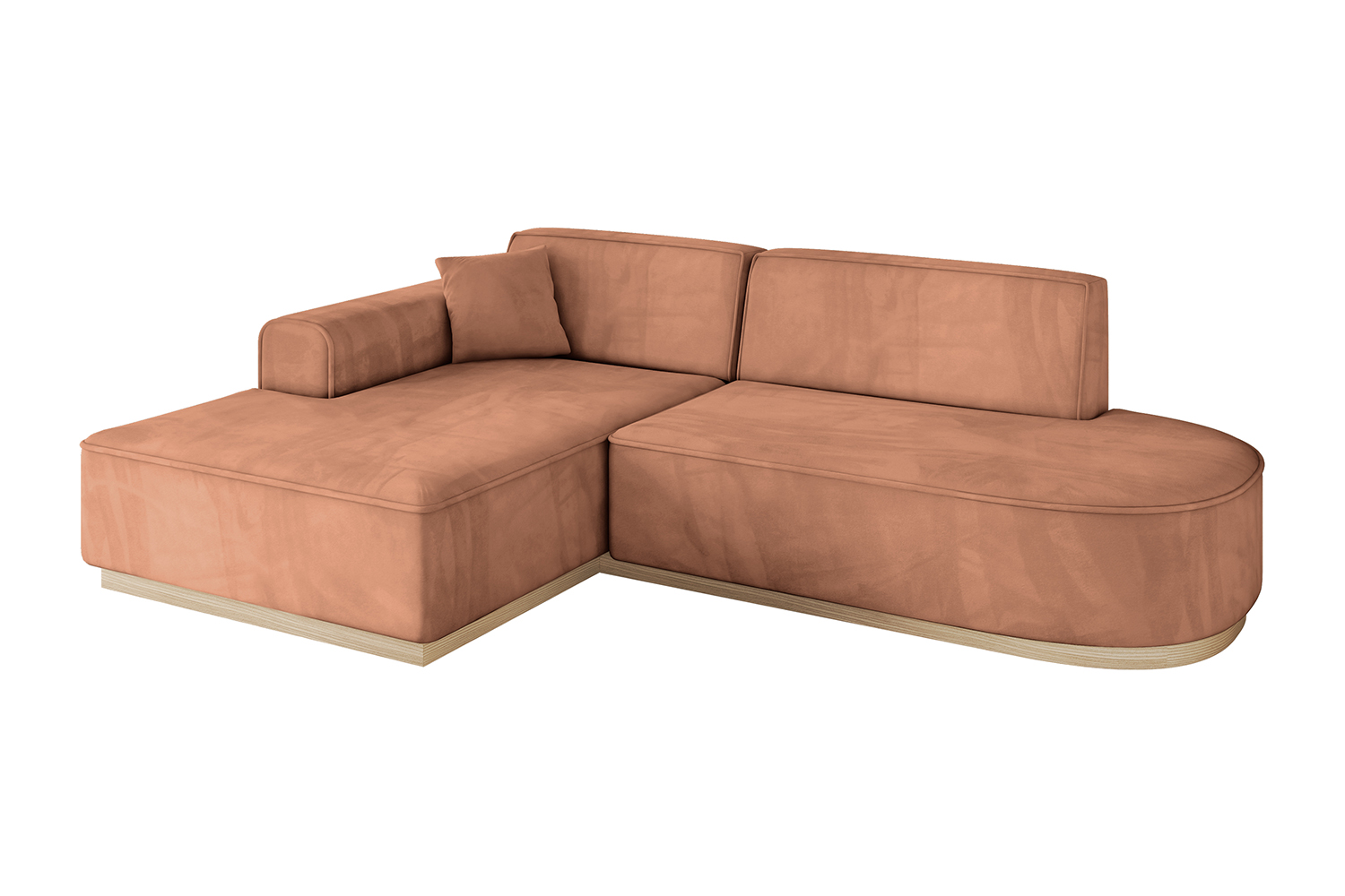 Ecksofa IREA-L1 Apricot - Kronos 41