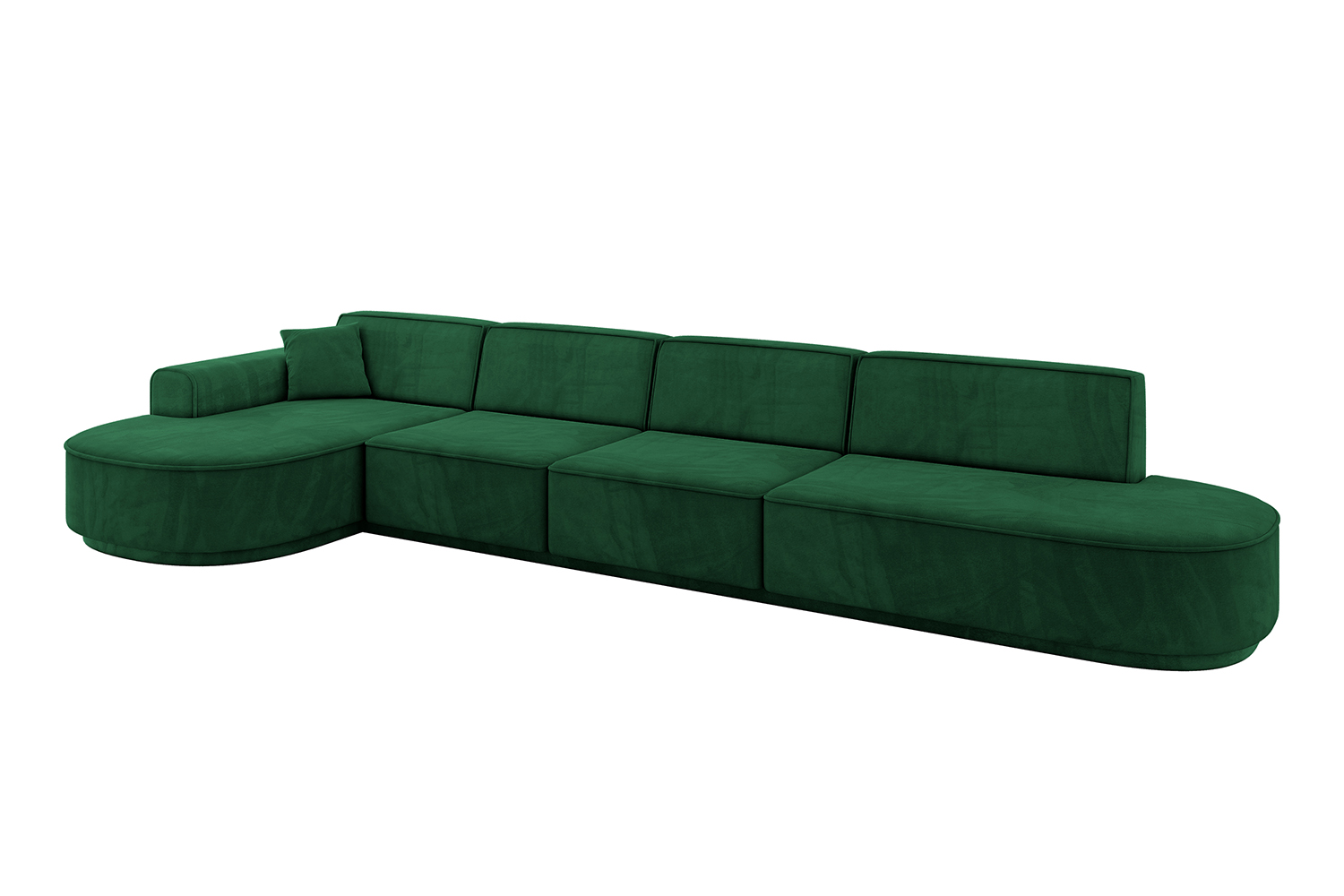 Ecksofa MARI-L3-v3 Grün - Kronos 19
