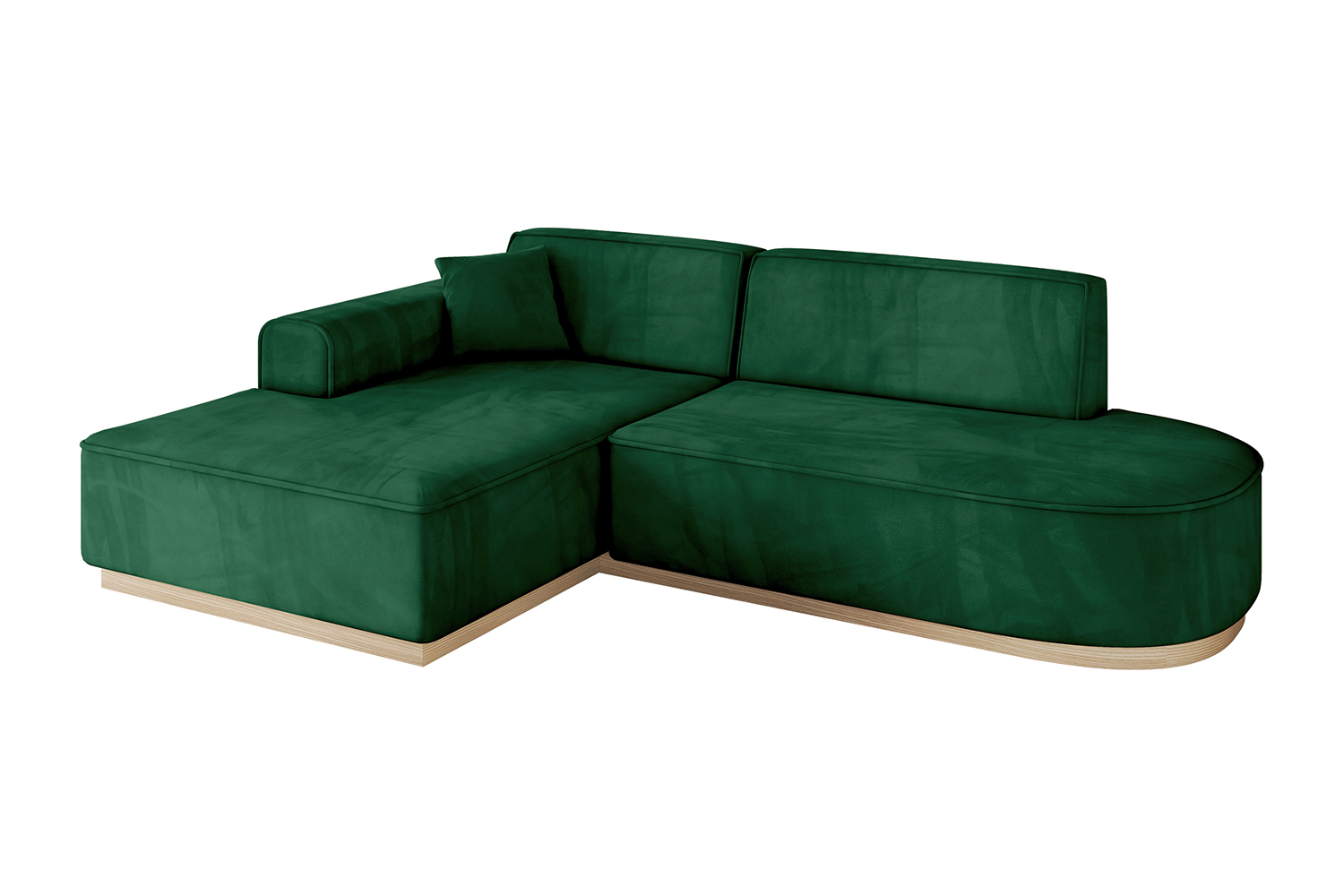 Ecksofa IREA-L1 Grün - Kronos 19