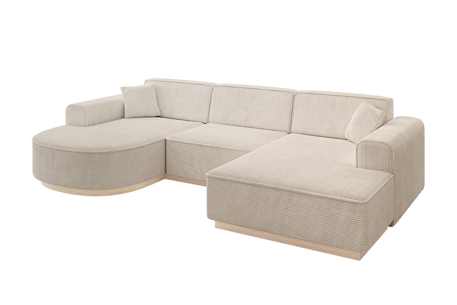 Wohnlandschaft ARRIO-U1 Beige - Poso 105
