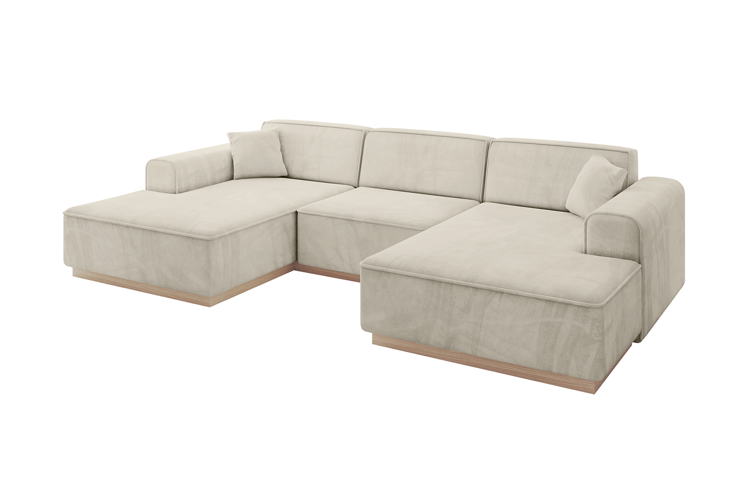 Wohnlandschaft IREA-U1 Beige - Paros 01