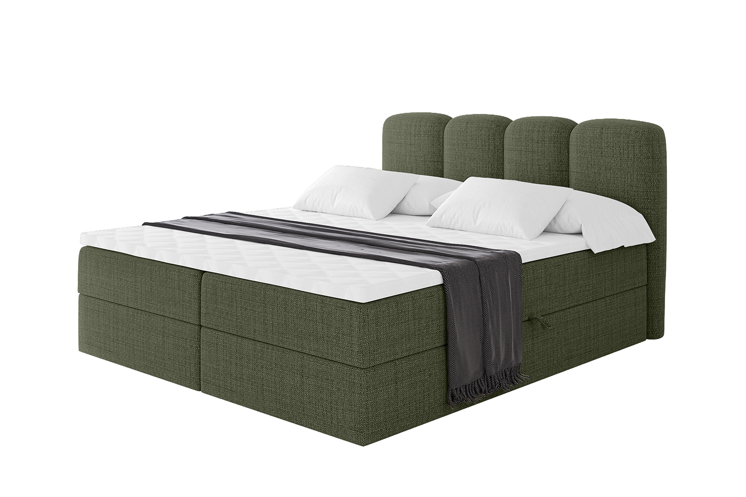 Boxbett NINA 120x200 cm Grün - Aragon 39