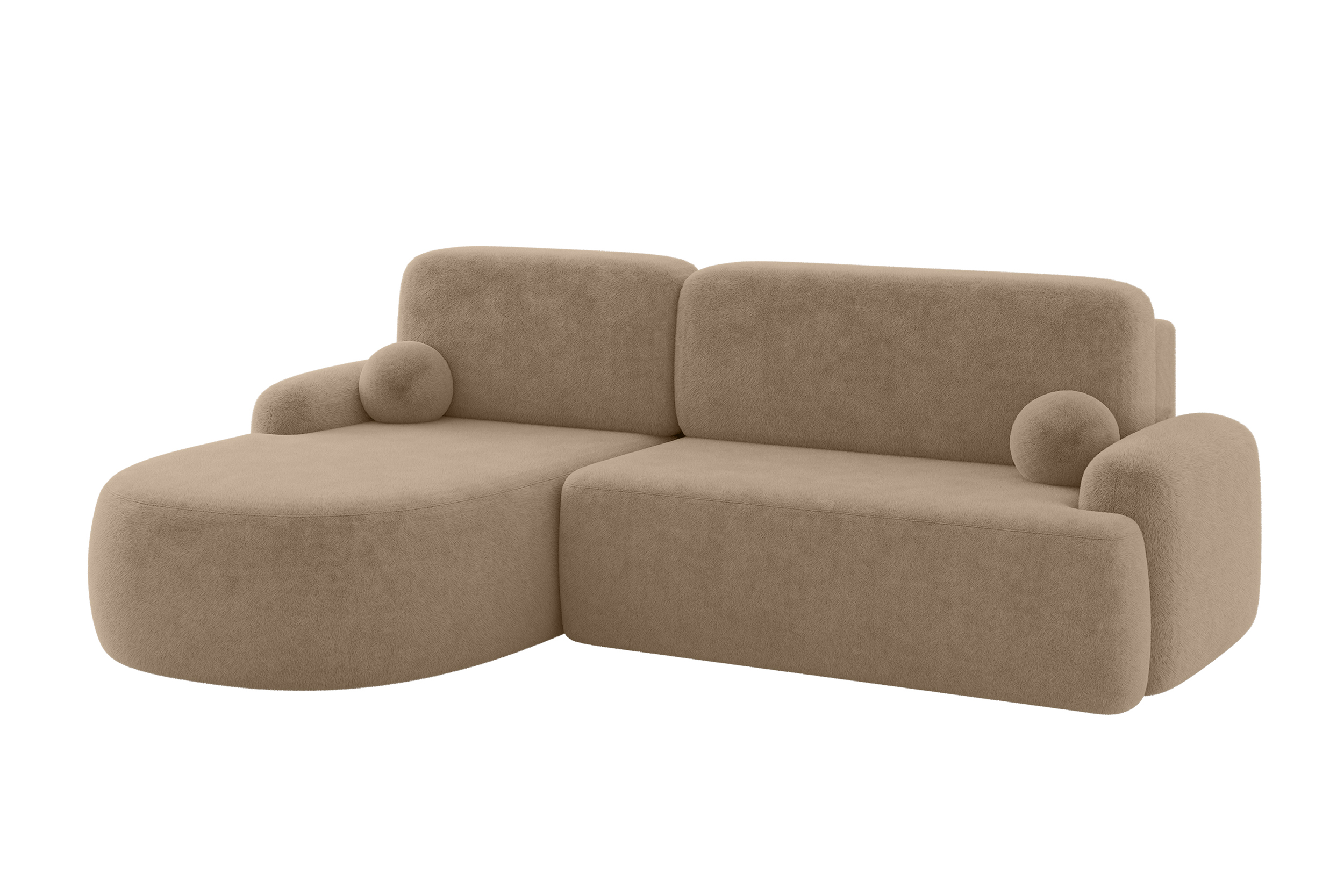 Ecksofa LIRA-L Beige - Lapitt 29