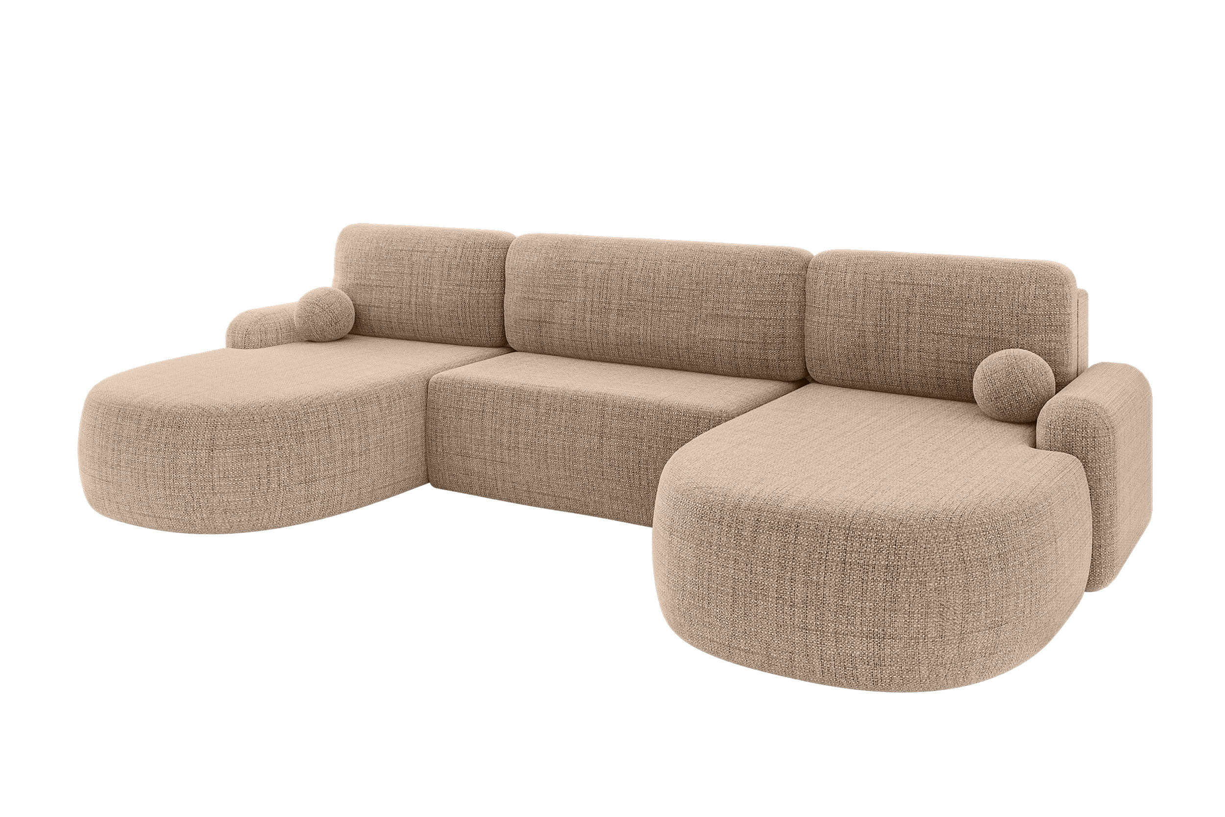 Wohnlandschaft LIRA-U Dunkelbeige - Aragon 14