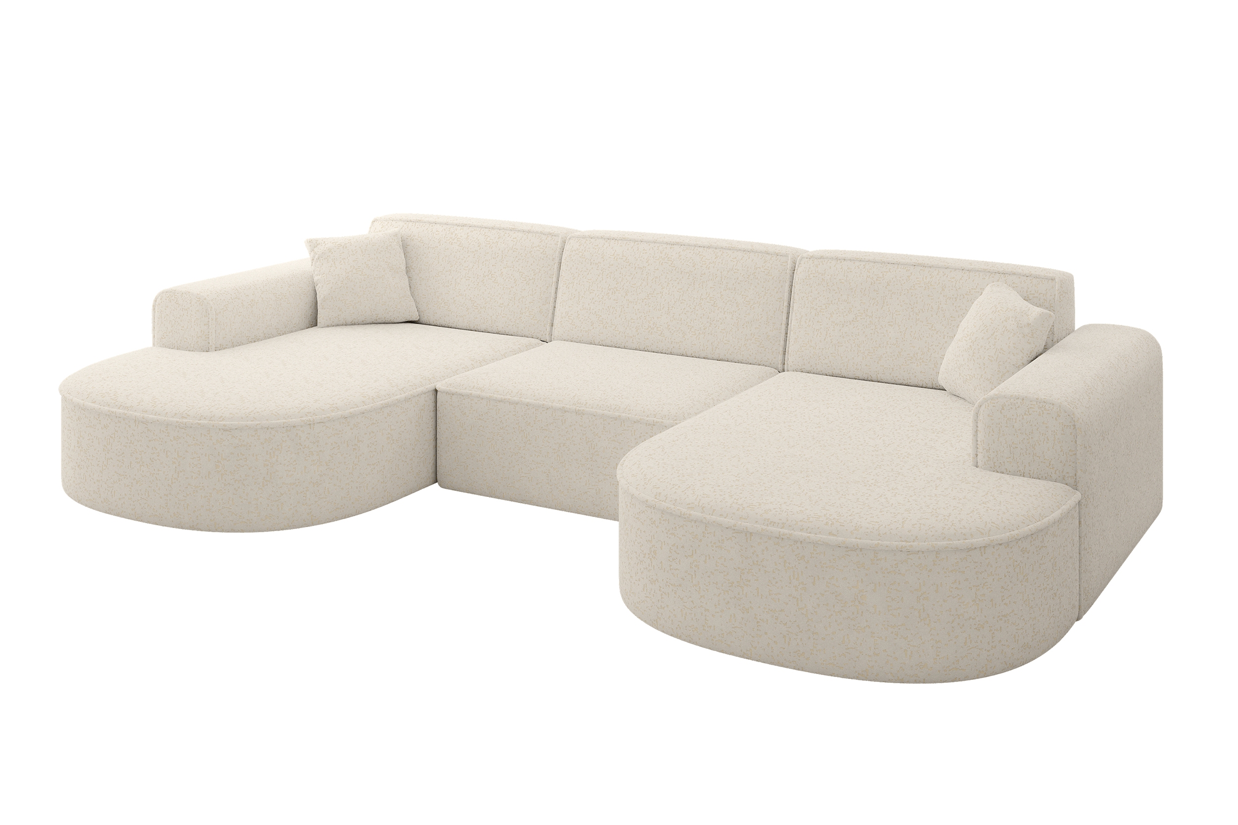 Wohnlandschaft MARI-U1 Creme - Bosco 04