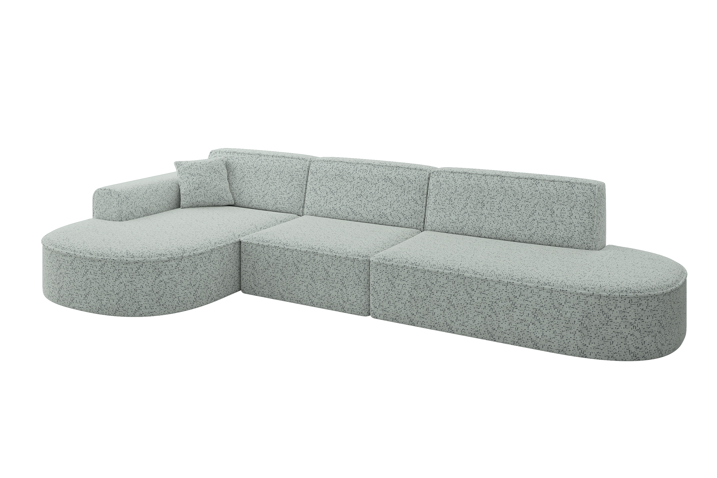 Ecksofa MARI-L2 Grün - Bosco 37